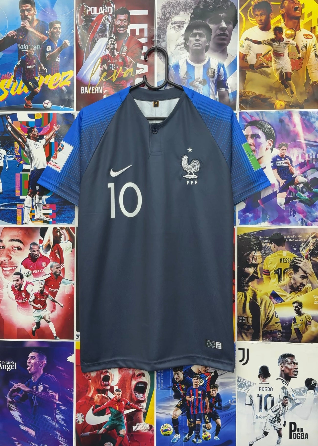 MBAPPE FRANCE 2018 HOME KIT
