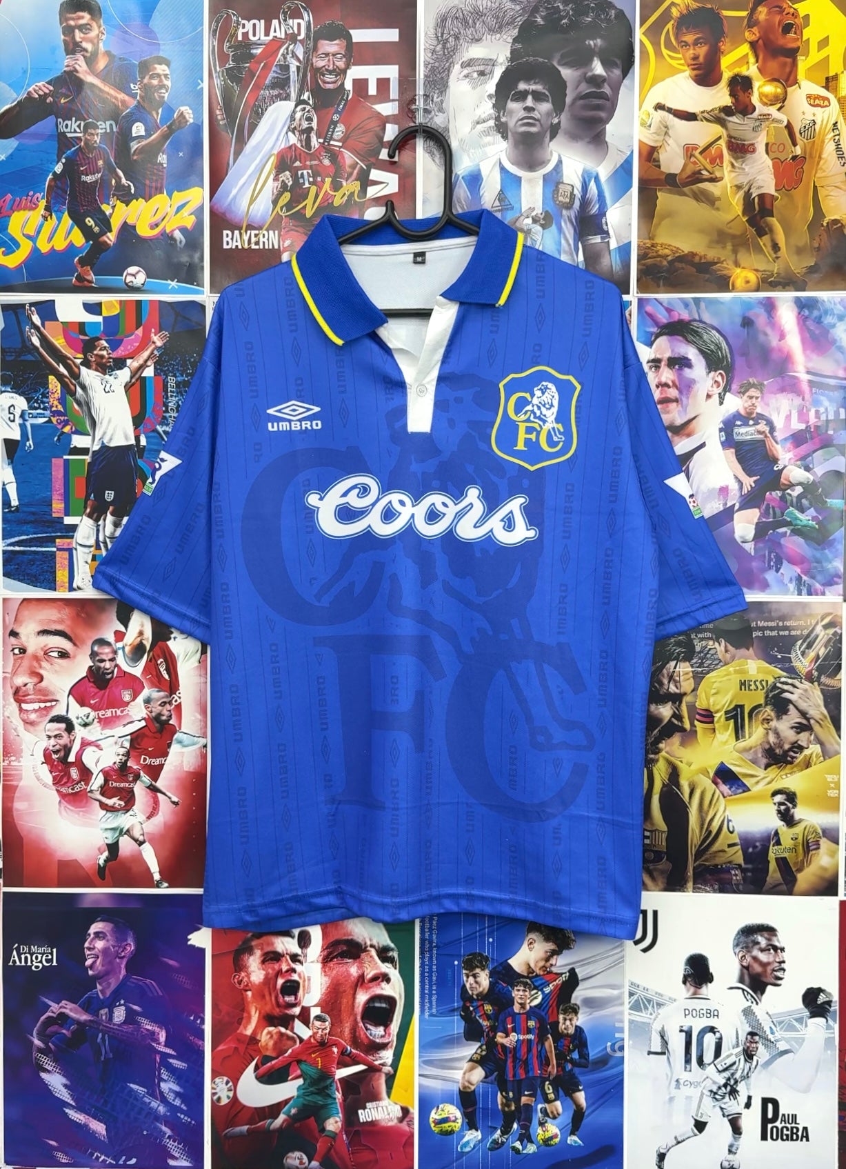 GULLIT CHELSEA 95-96 HOME OVERSIZED KIT