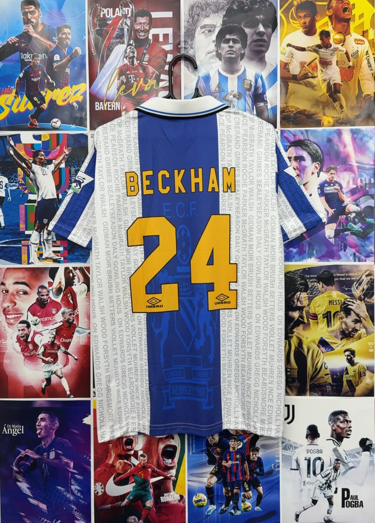 BECKHAM MAN UTD 94-95 THIRD KIT