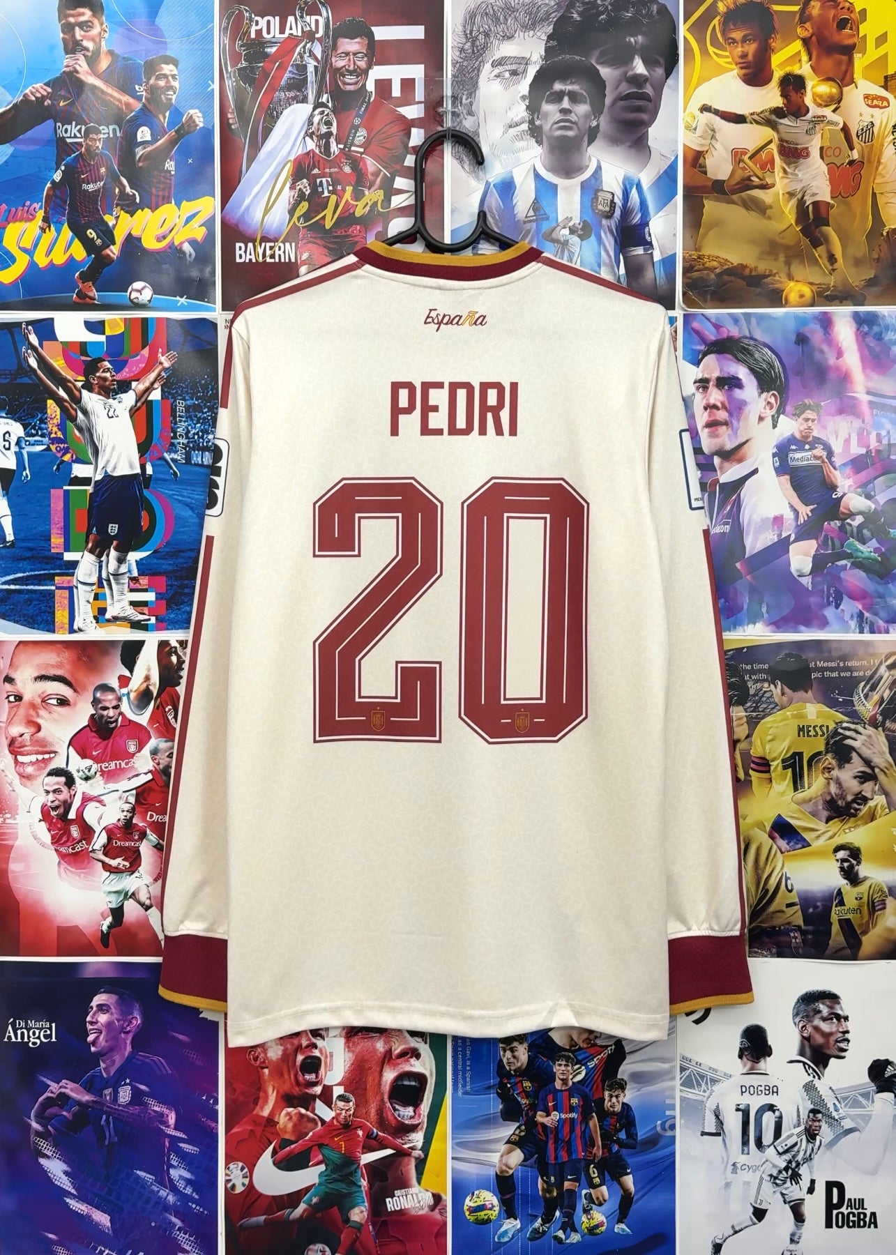 PEDRI SPAIN WORLD CUP AWAY FULL SLEEVE KIT