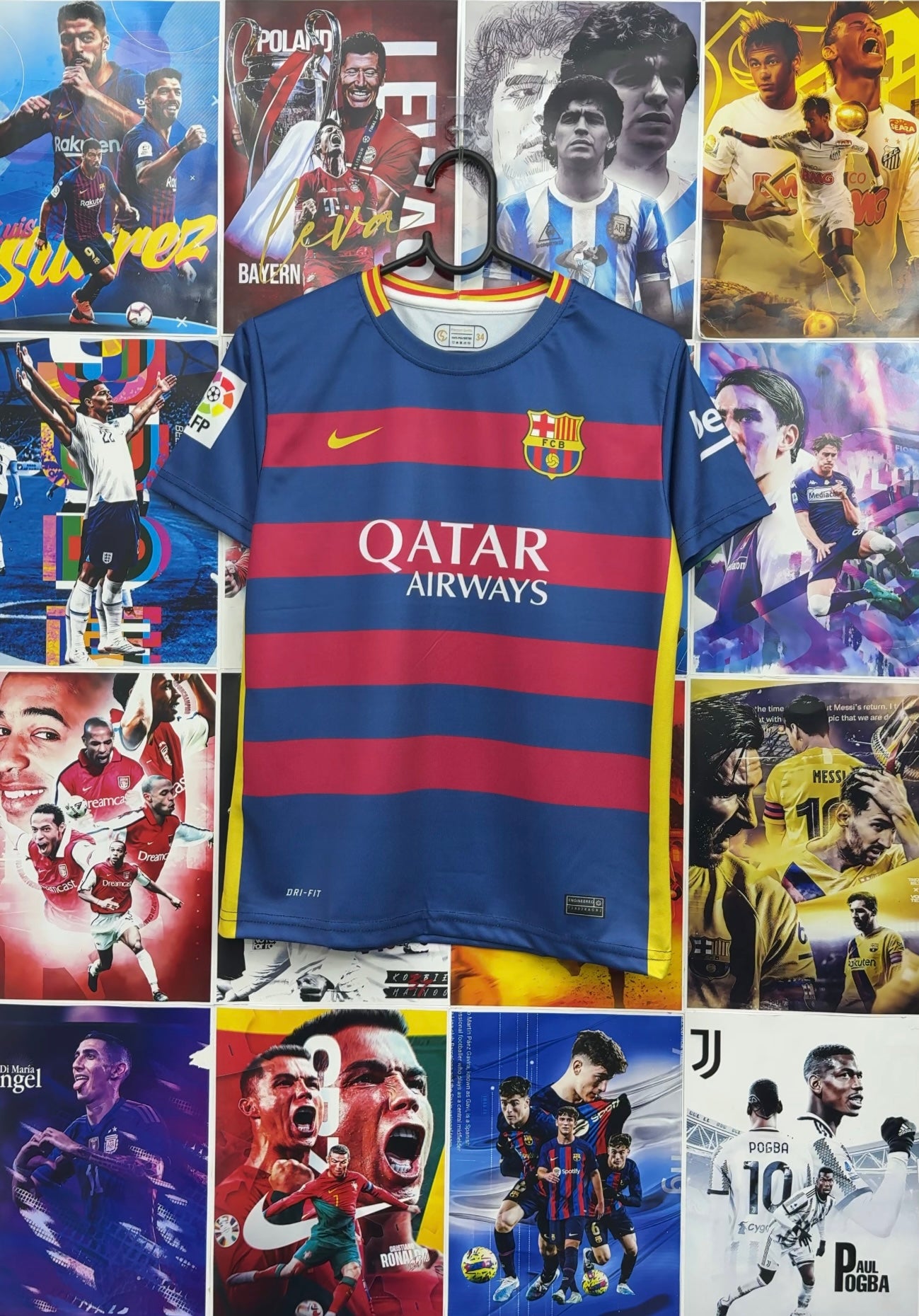 MESSI BARCA 15-16 HOME KIDS KIT