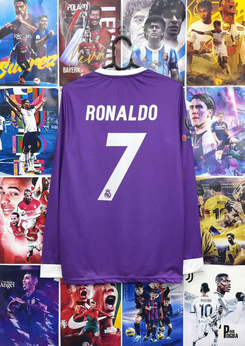 RONALDO 16-17 AWAY FULL SLEEVE KIT