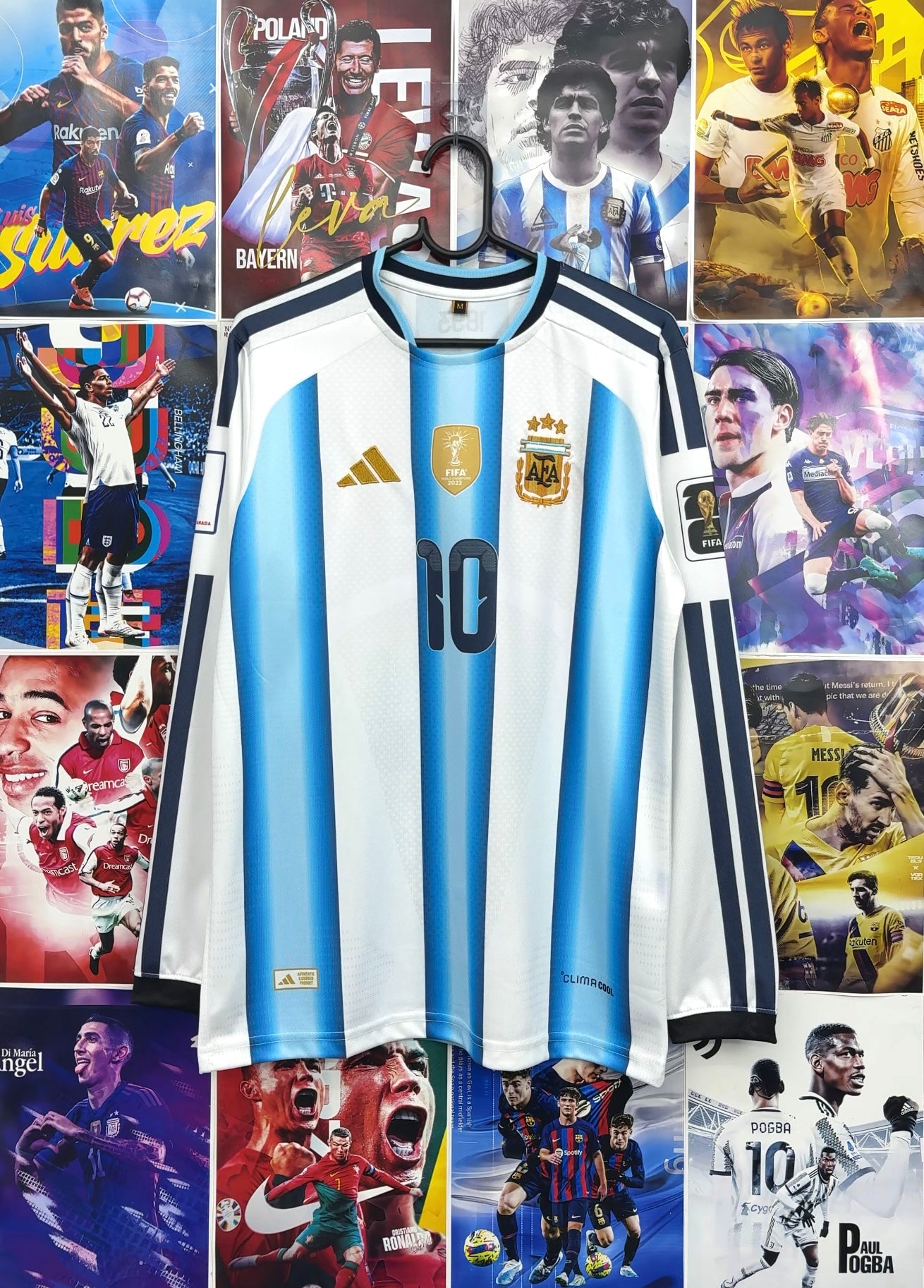 MESSI ARGENTINA 2026 WORLD CUP HOME FULL SLEEVE KIT