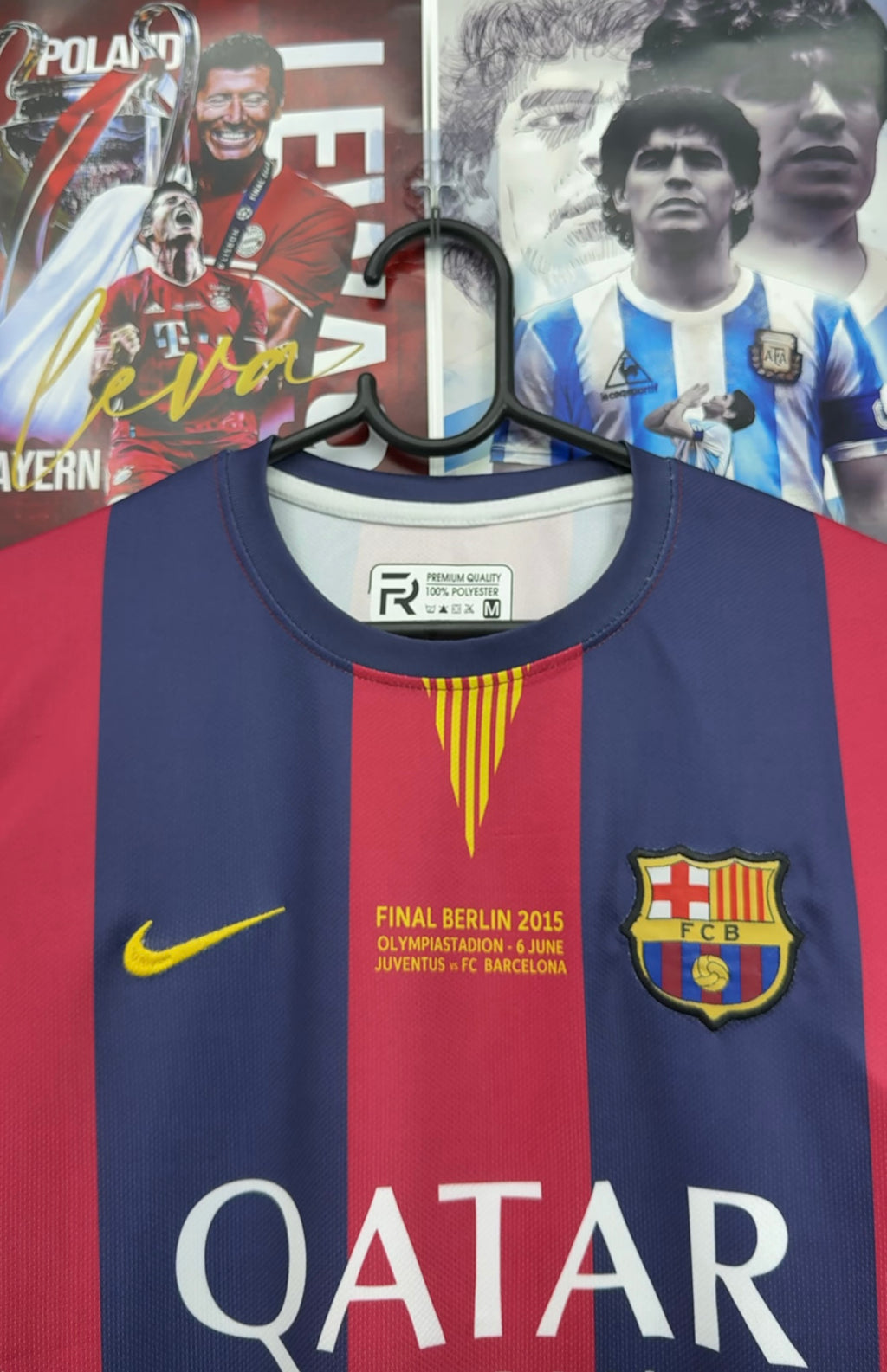 NEYMAR BARCA 14-15 HOME FULL SLEEVE KIT