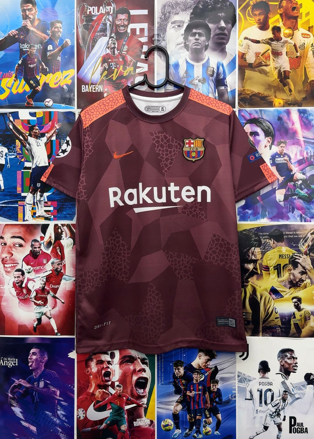 MESSI BARCA 17-18 THIRD KIT