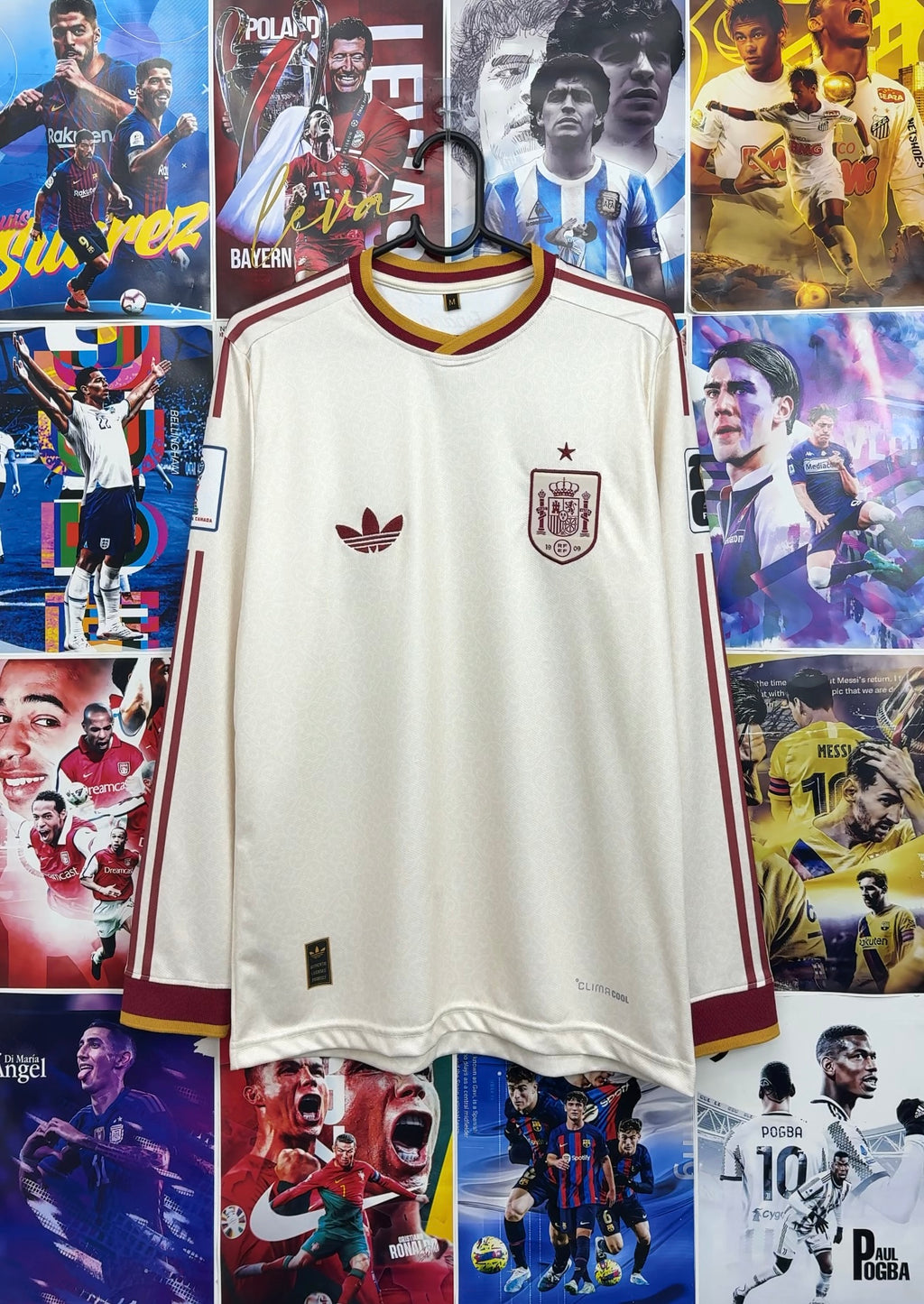SPAIN 2026 WORLD CUP AWAY FULL SLEEVE KIT (NO NAME)