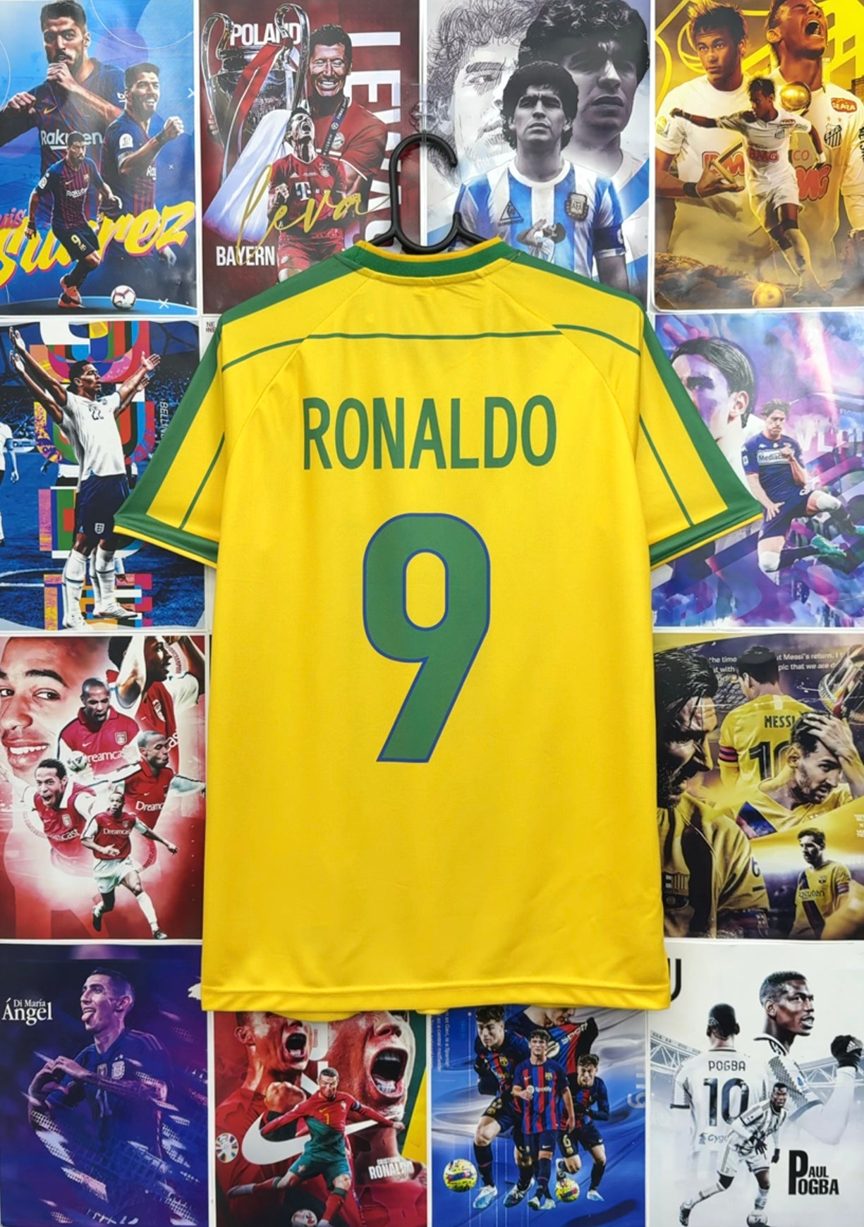 RONALDO BRAZIL 1998 HOME KIT