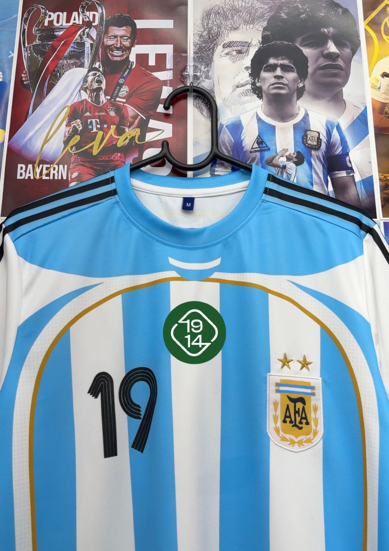 MESSI ARGENTINA 2006 HOME KIT
