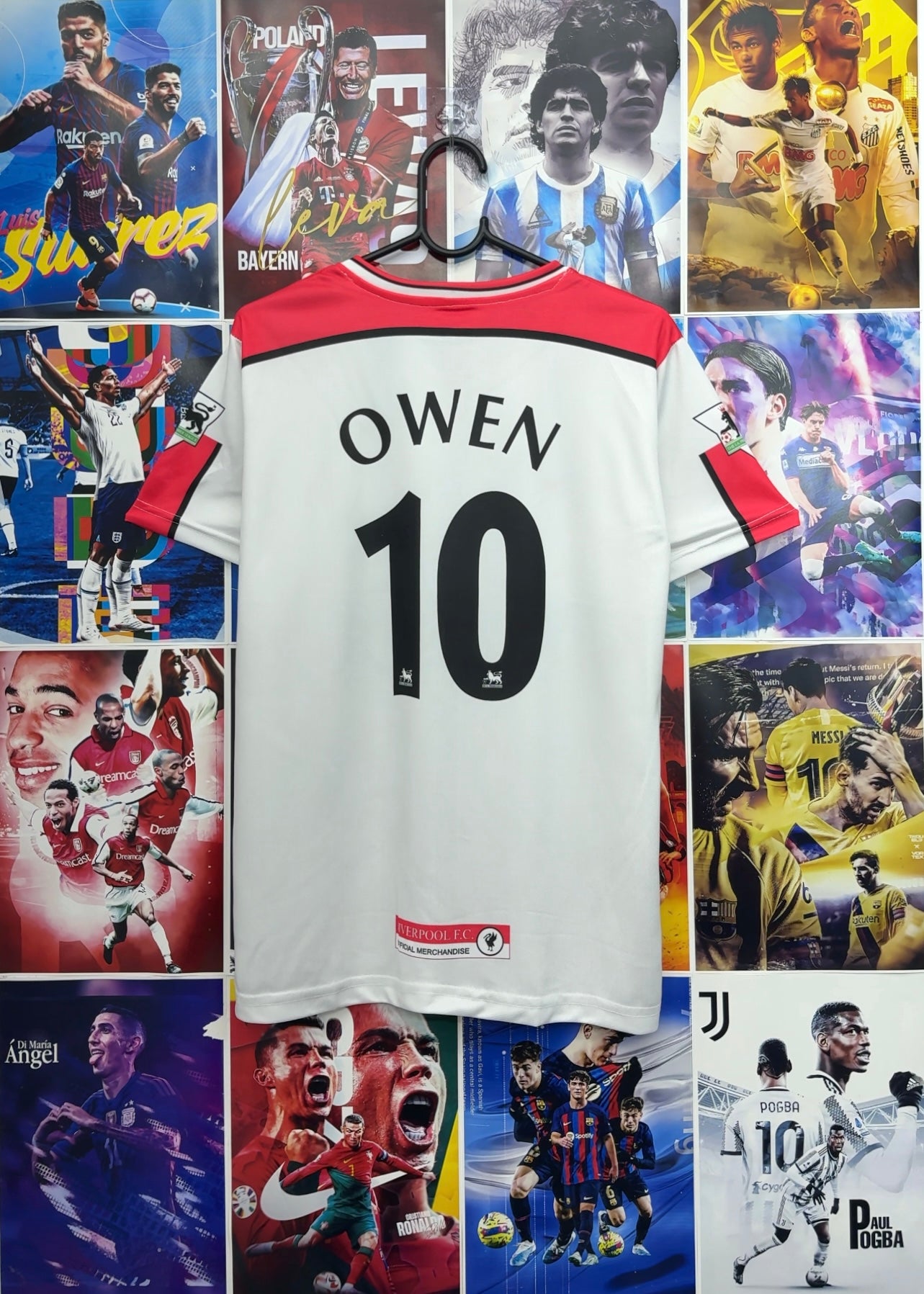 OWEN LIVERPOOL 98-99 AWAY KIT