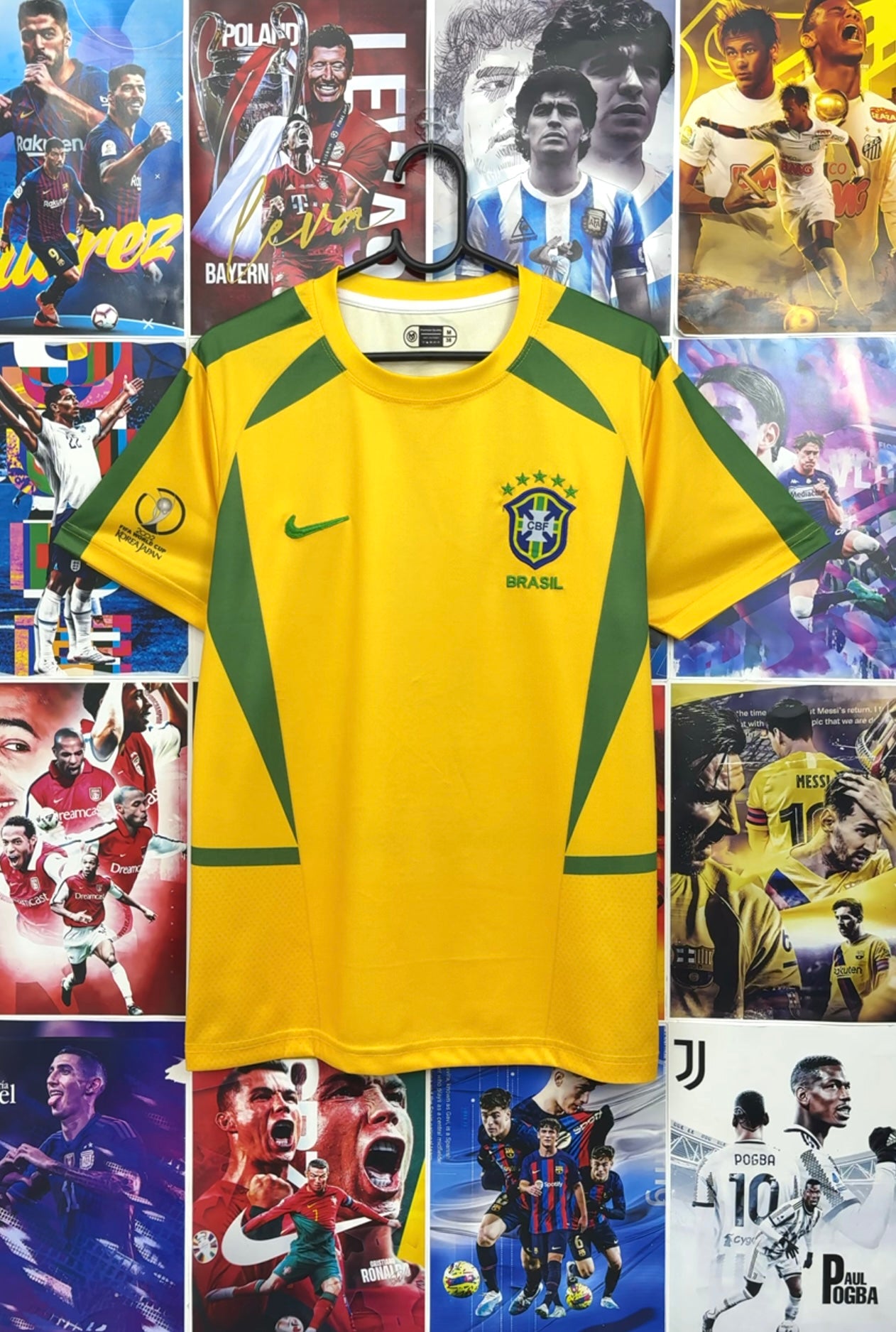RONALDO BRAZIL 2002 HOME KIT