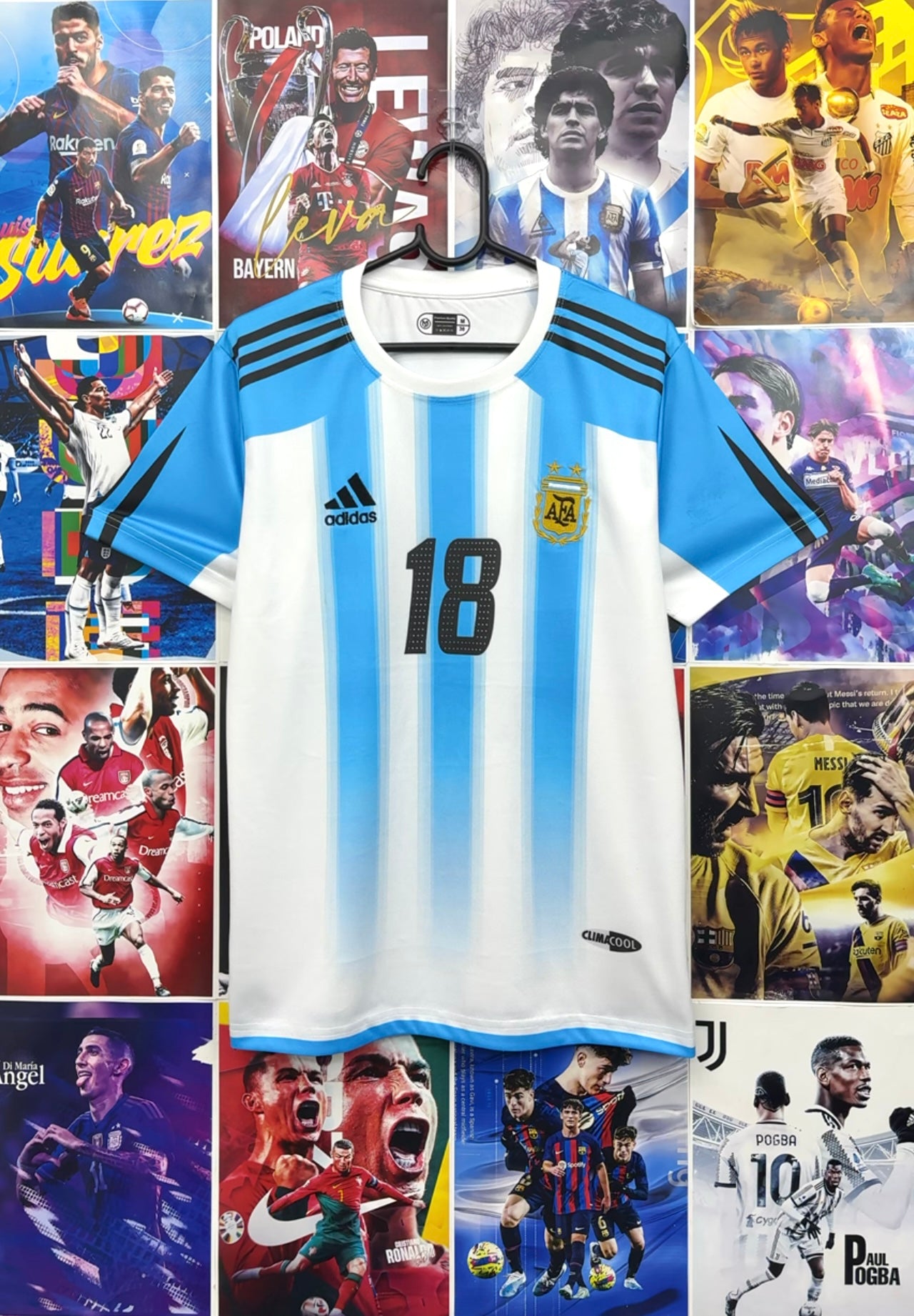 MESSI ARGENTINA 2004 HOME KIT
