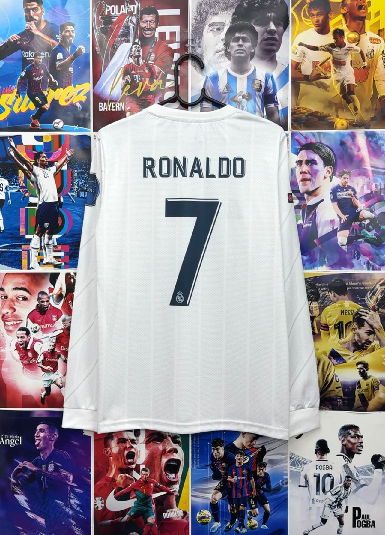 RONALDO REAL MADRID 17-18 HOME FULL SLEEVE KIT