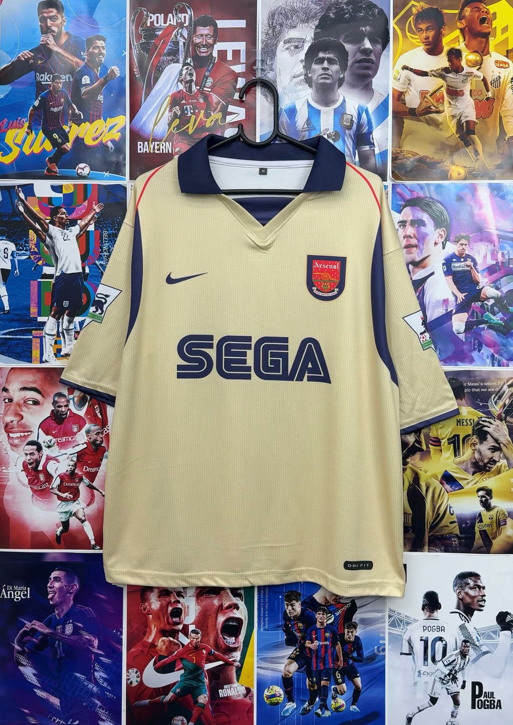 HENRY ARSENAL 01-02 AWAY OVERSIZED KIT