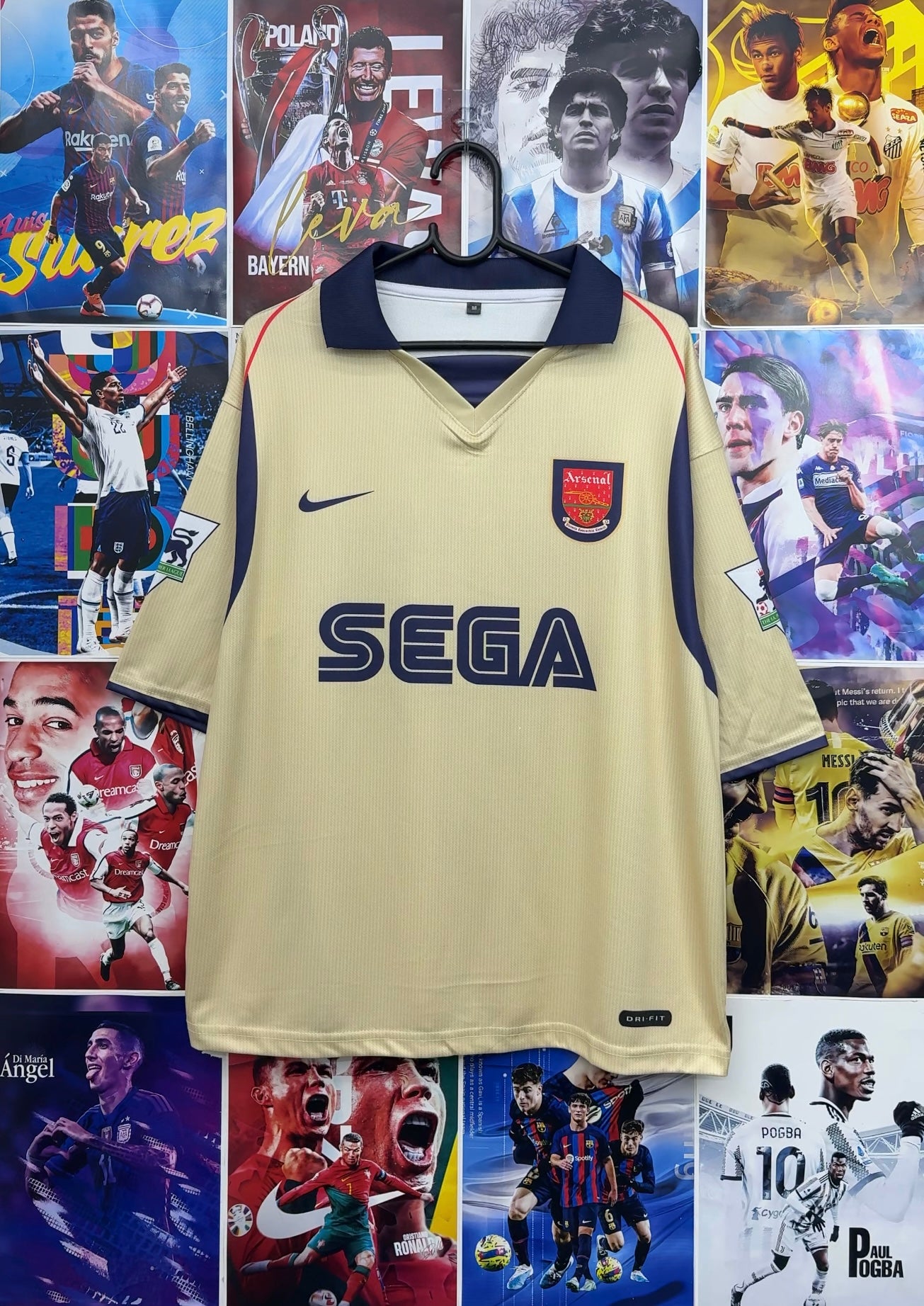 HENRY ARSENAL 01-02 AWAY OVERSIZED KIT