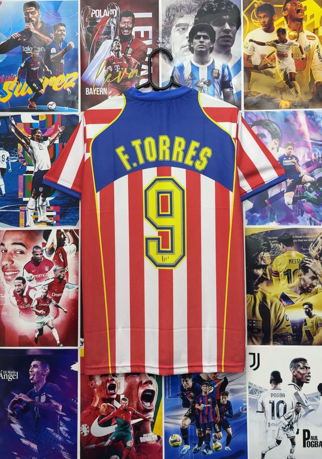 TORRES ATLETICO MADRID 04-05 HOME KIT