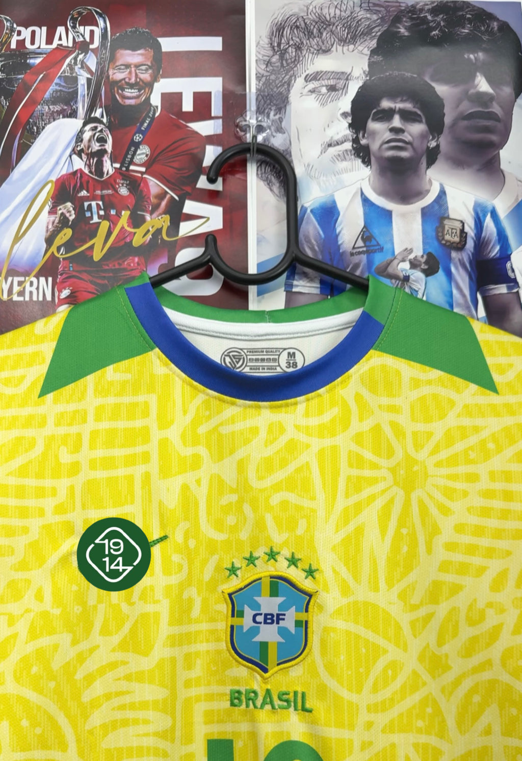 NEYMAR BRAZIL 2024 HOME KIT
