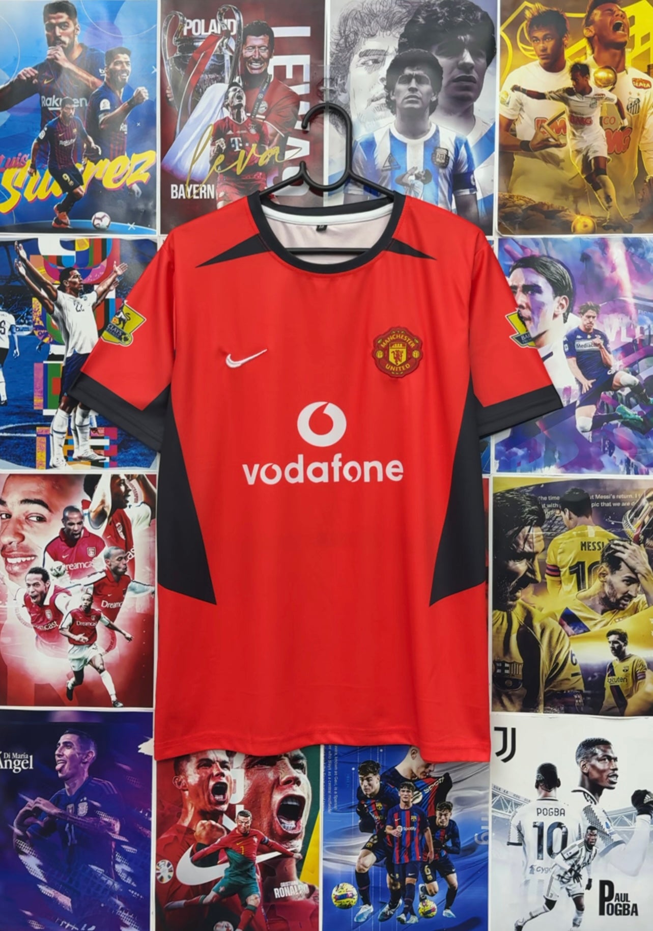 BECKHAM MAN UNITED 02-03 HOME KIT