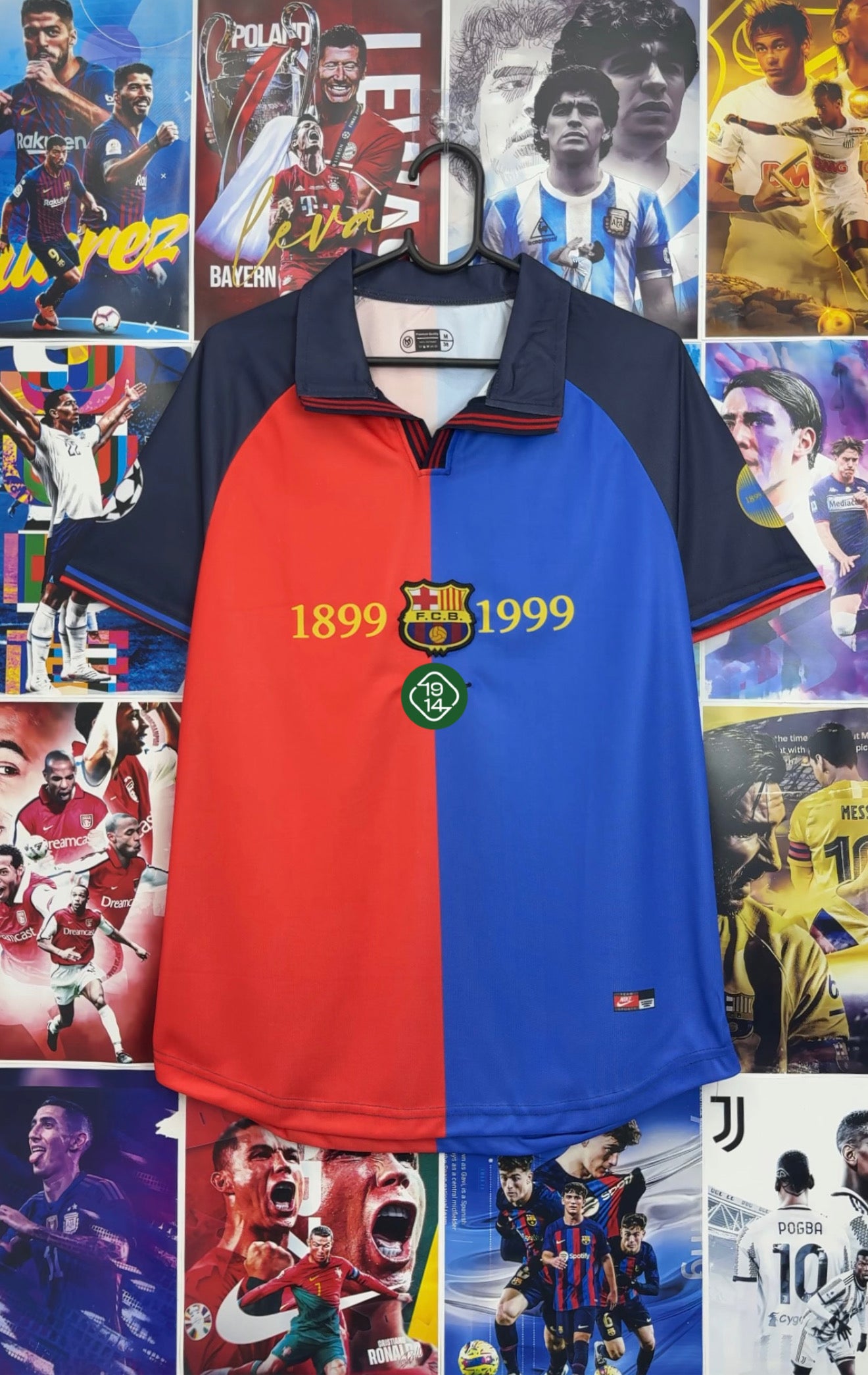PUYOL BARCA 99-00 HOME KIT