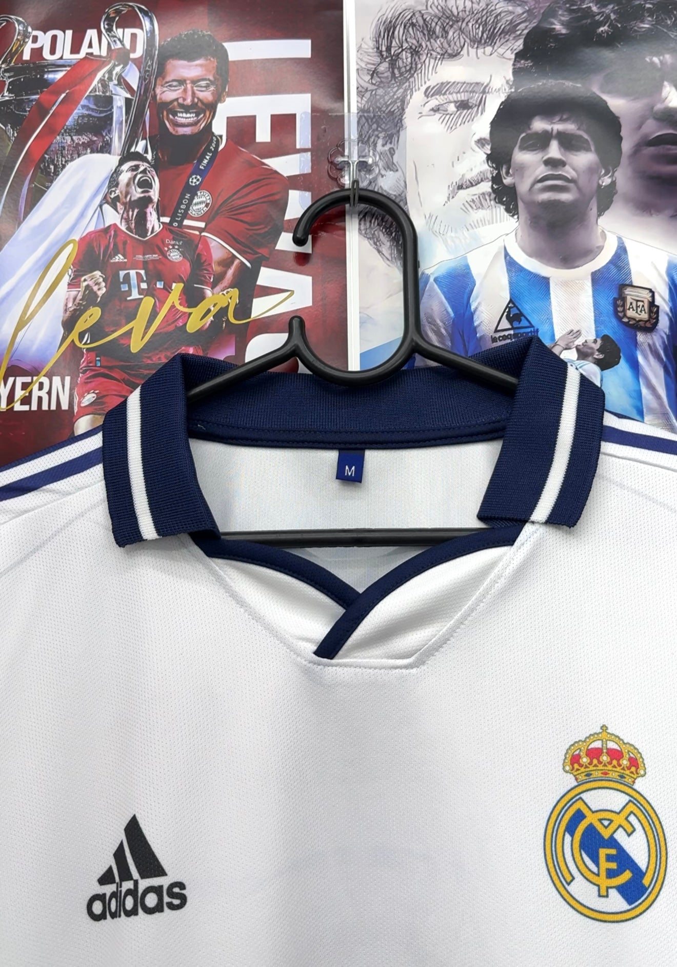 CARLOS REAL MADRID 00-01 HOME OVERSIZED KIT
