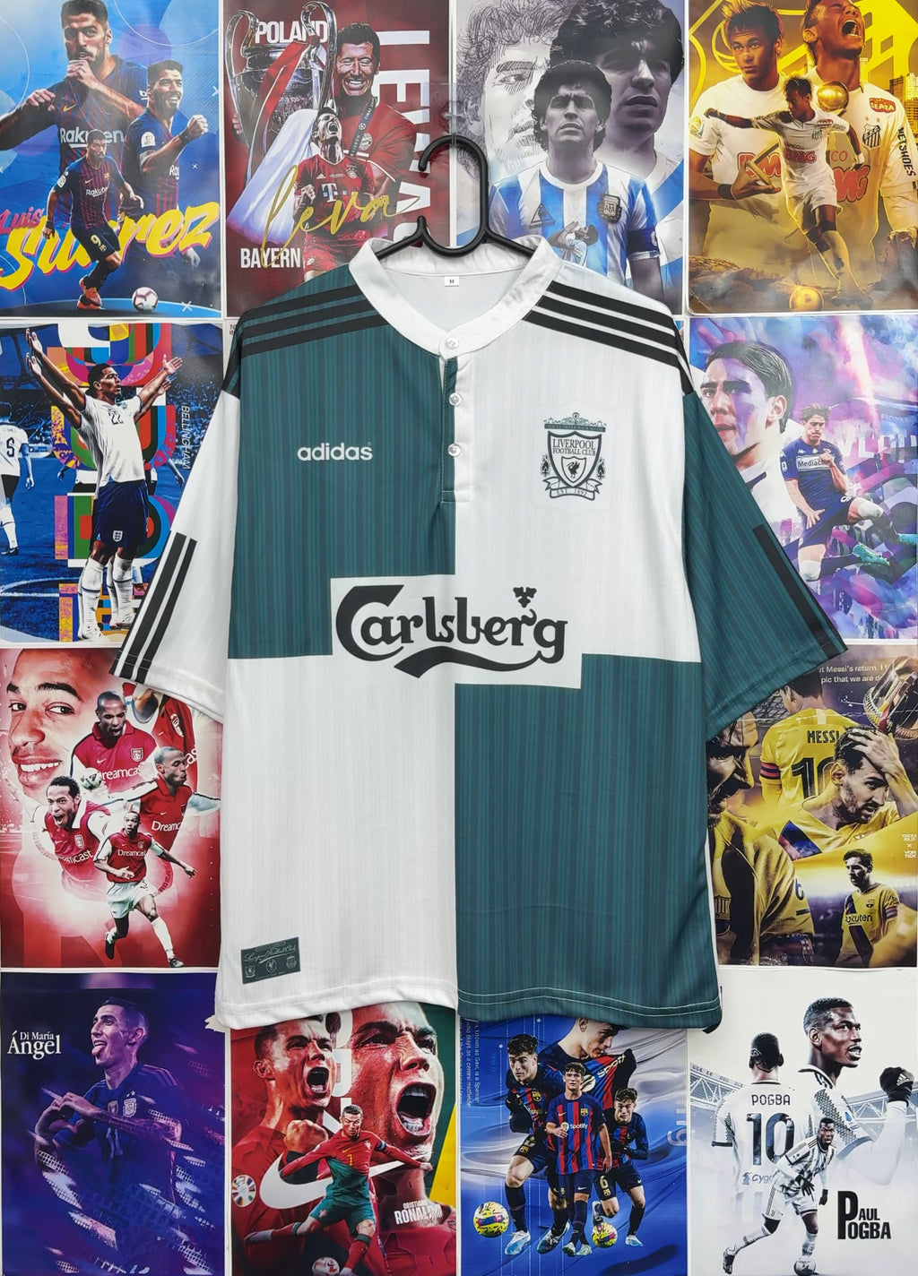 TORRES LIVERPOOL 95-96 AWAY OVERSIZED KIT
