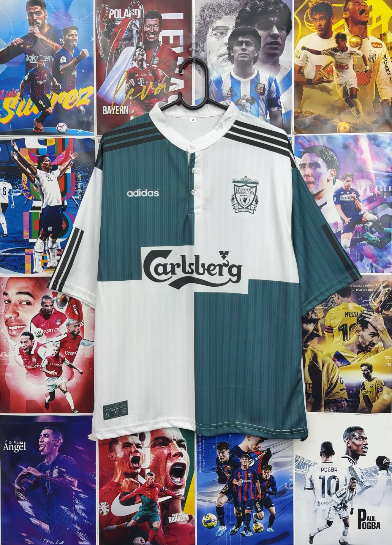TORRES LIVERPOOL 95-96 AWAY OVERSIZED KIT
