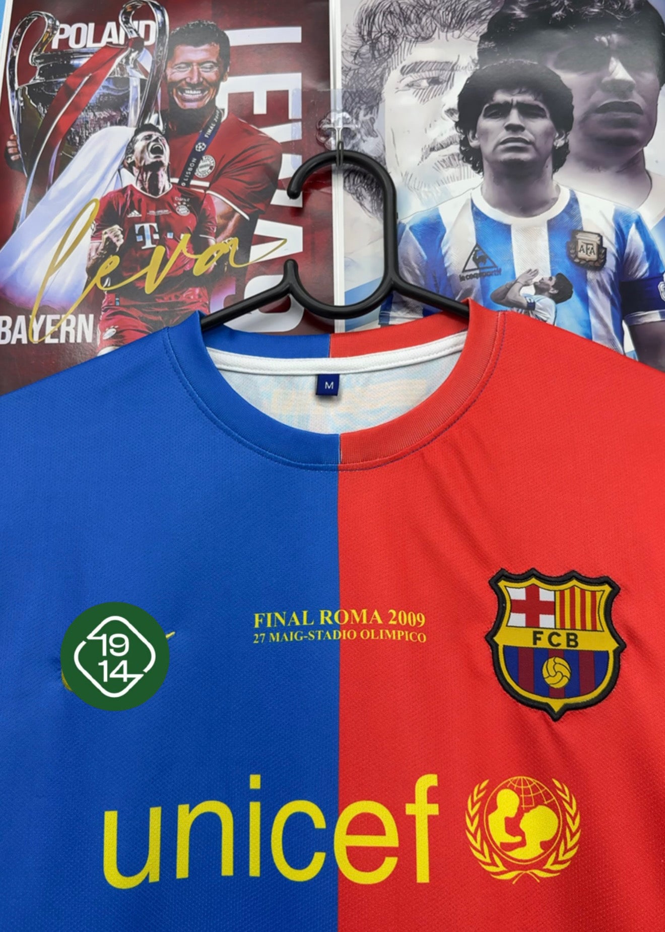 MESSI BARCA 08-09 HOME FULL SLEEVE KIT