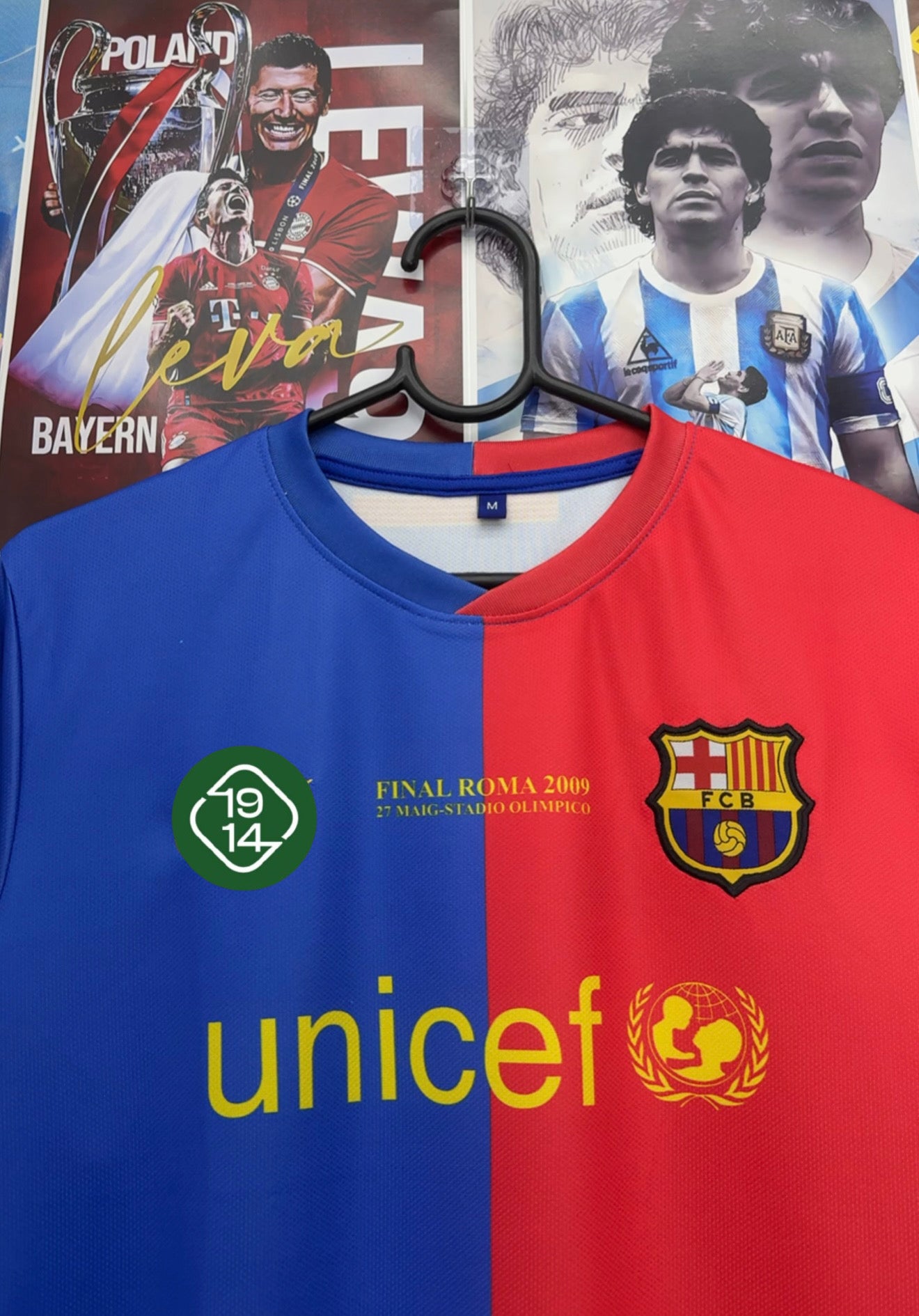 MESSI BARCA 08-09 HOME KIT