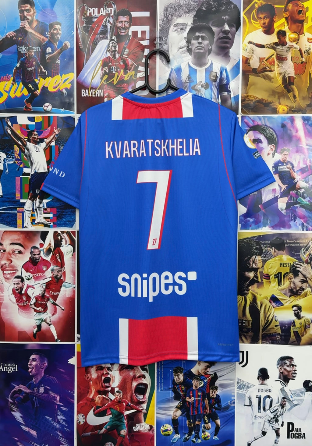 KVARATSKHELIA PSG 26-27 HOME KIT