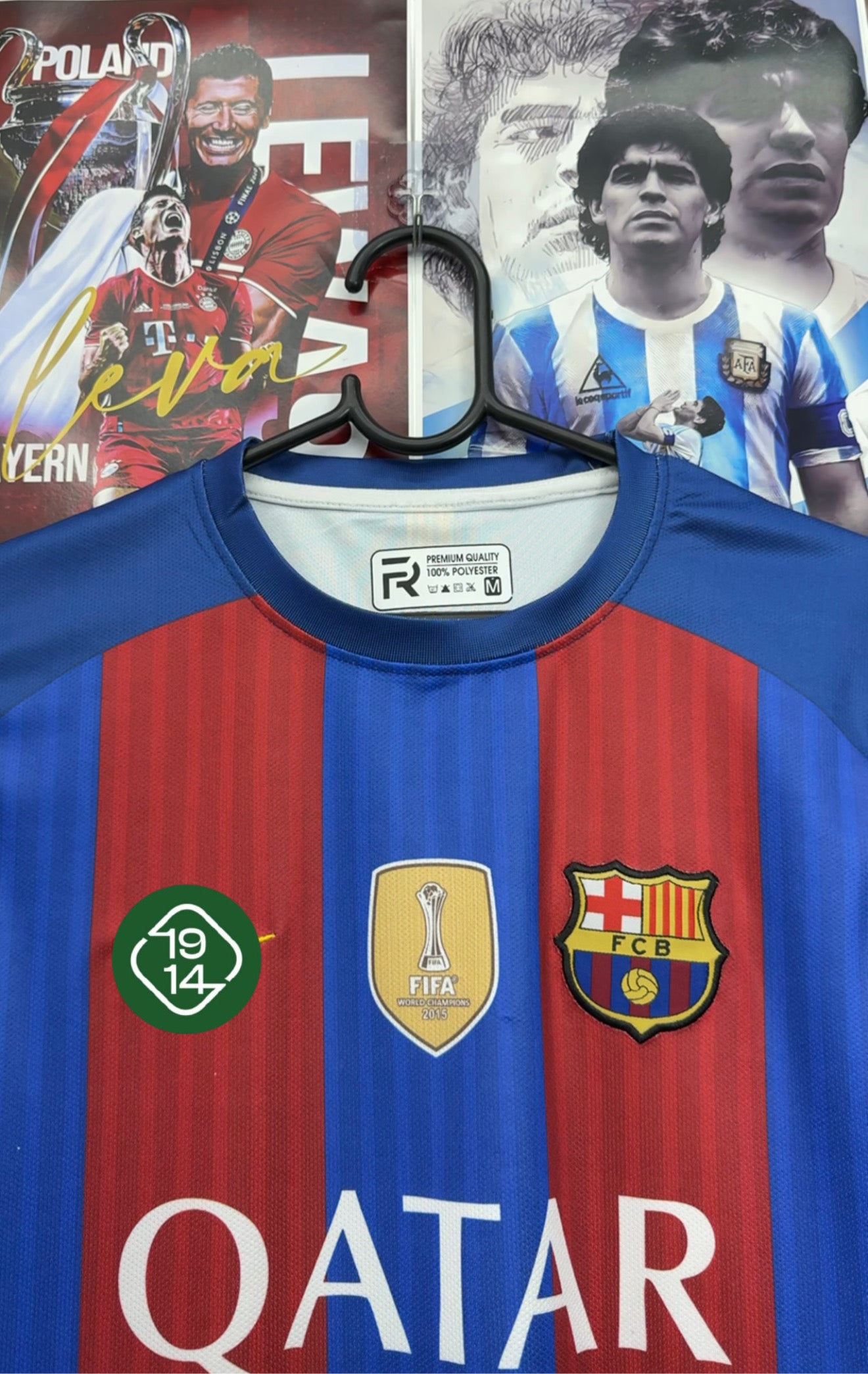 NEYMAR BARCA 17-18 HOME KIT