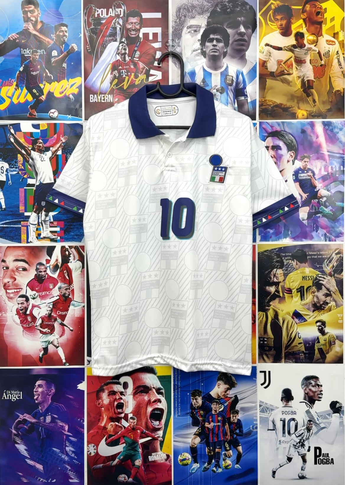 BAGGIO ITALY 1994 AWAY KIT