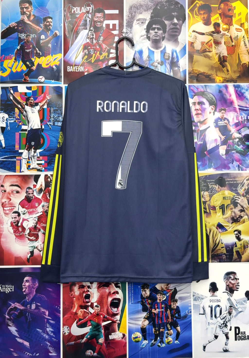 RONALDO REAL MADRID 12-13 AWAY FULL SLEEVE KIT
