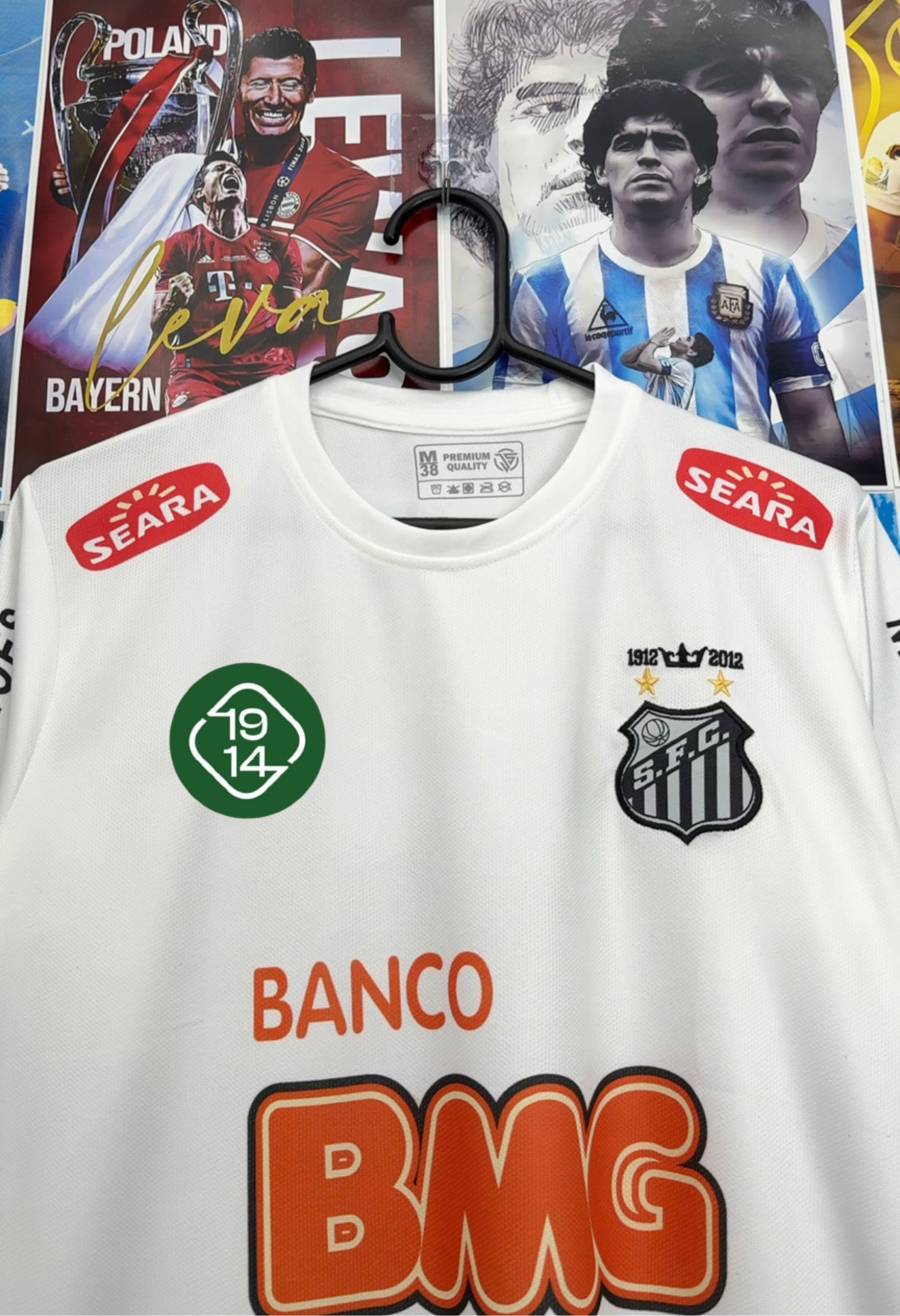 NEYMAR SANTOS 2012 HOME KIT
