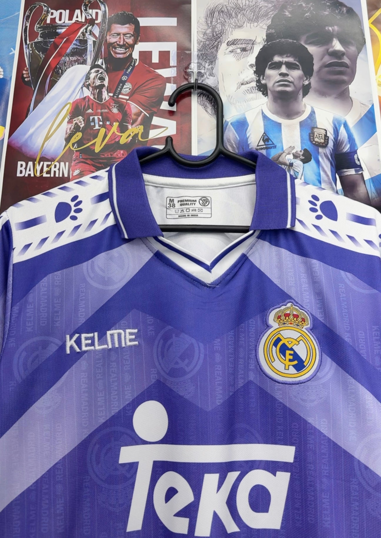 CARLOS REAL MADRID 97-98 AWAY KIT