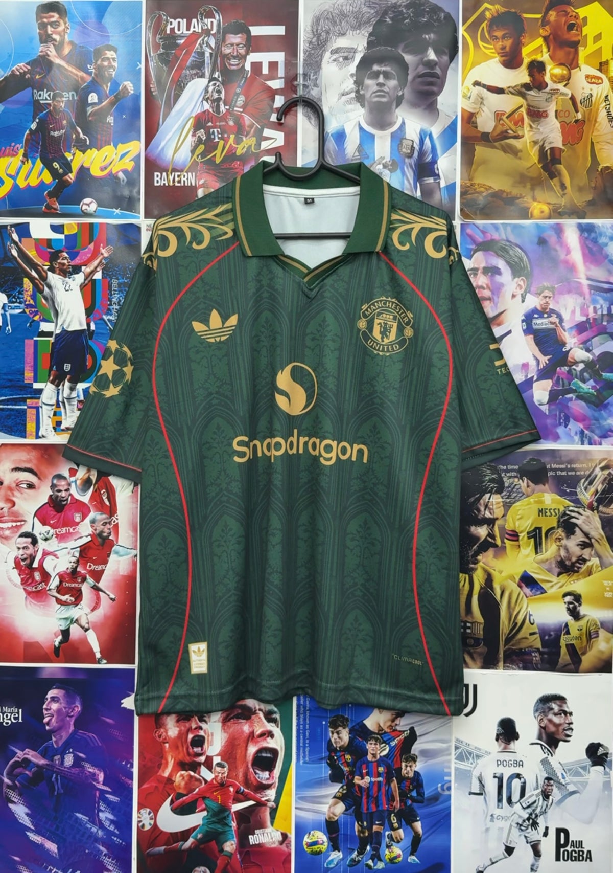 BRUNO MAN UNITED GREEN SPECIAL OVERSIZED KIT
