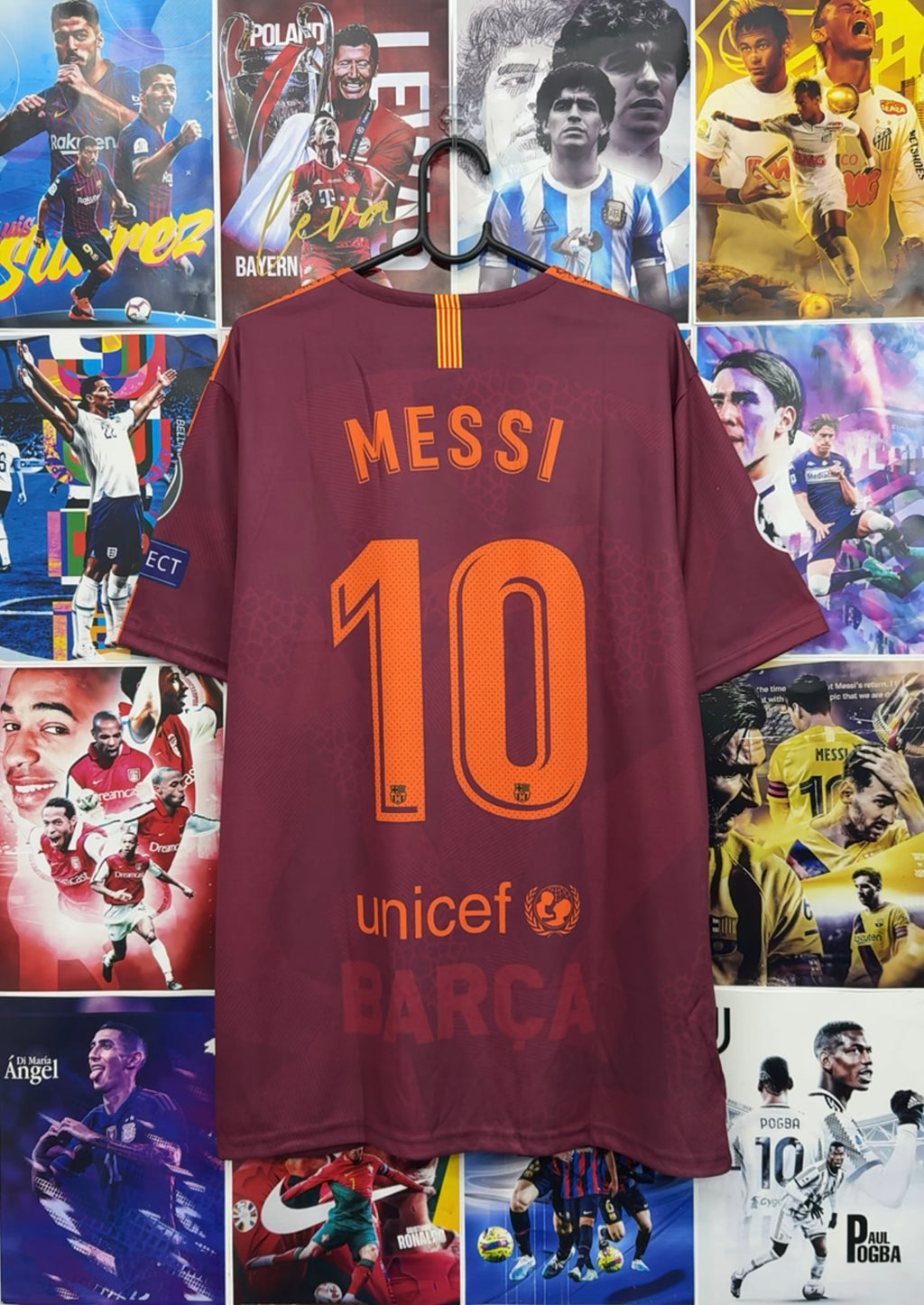 MESSI BARCA 17-18 THIRD KIT