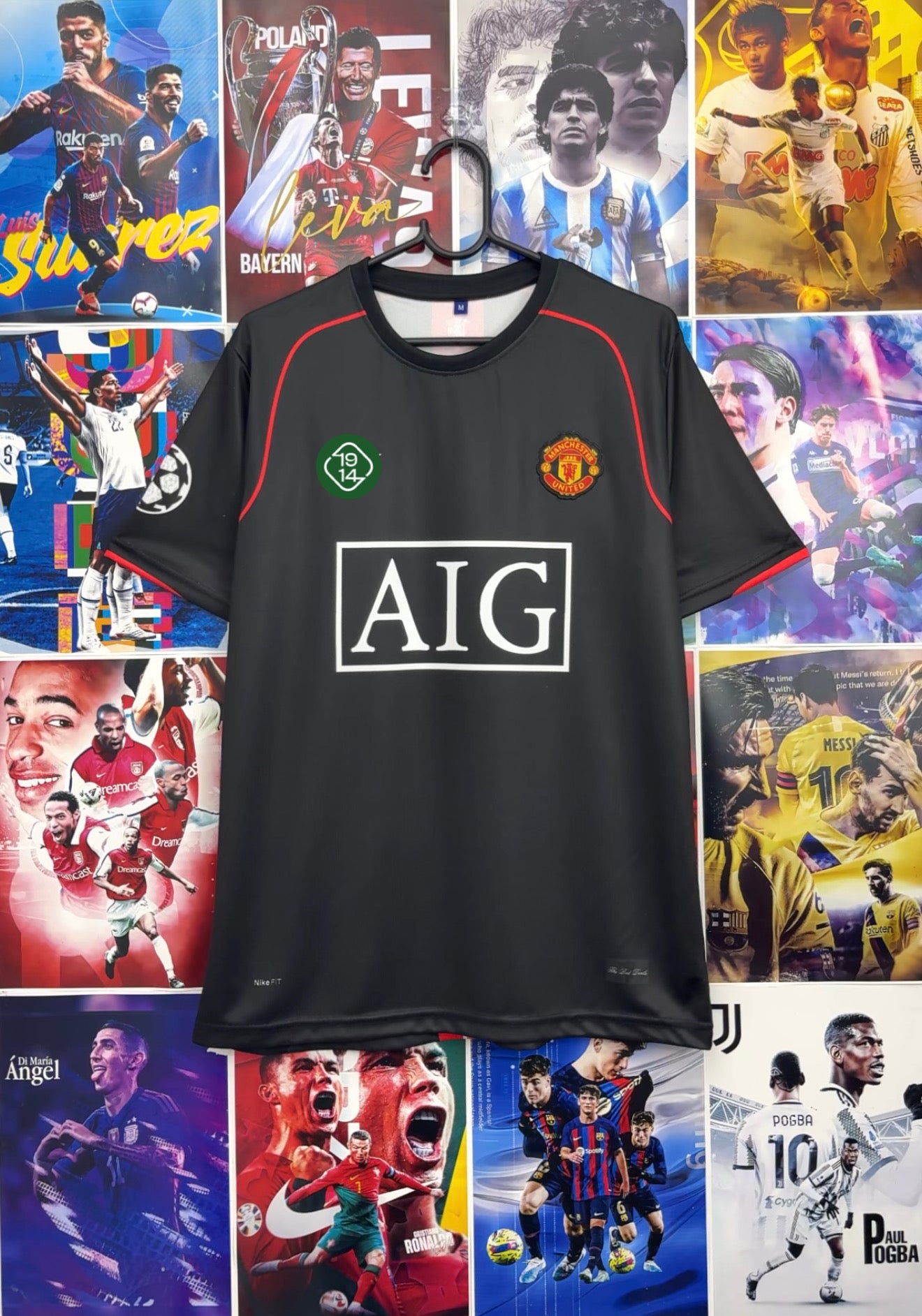 RONALDO MAN UNITED 07-08 AWAY KIT