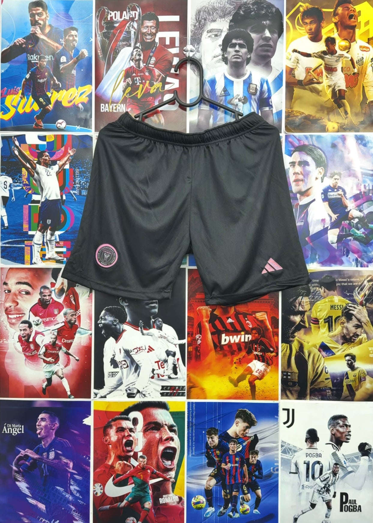 INTER MIAMI BLACK SHORTS