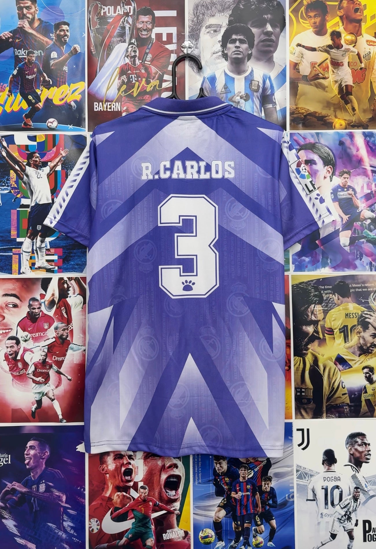 CARLOS REAL MADRID 97-98 AWAY KIT