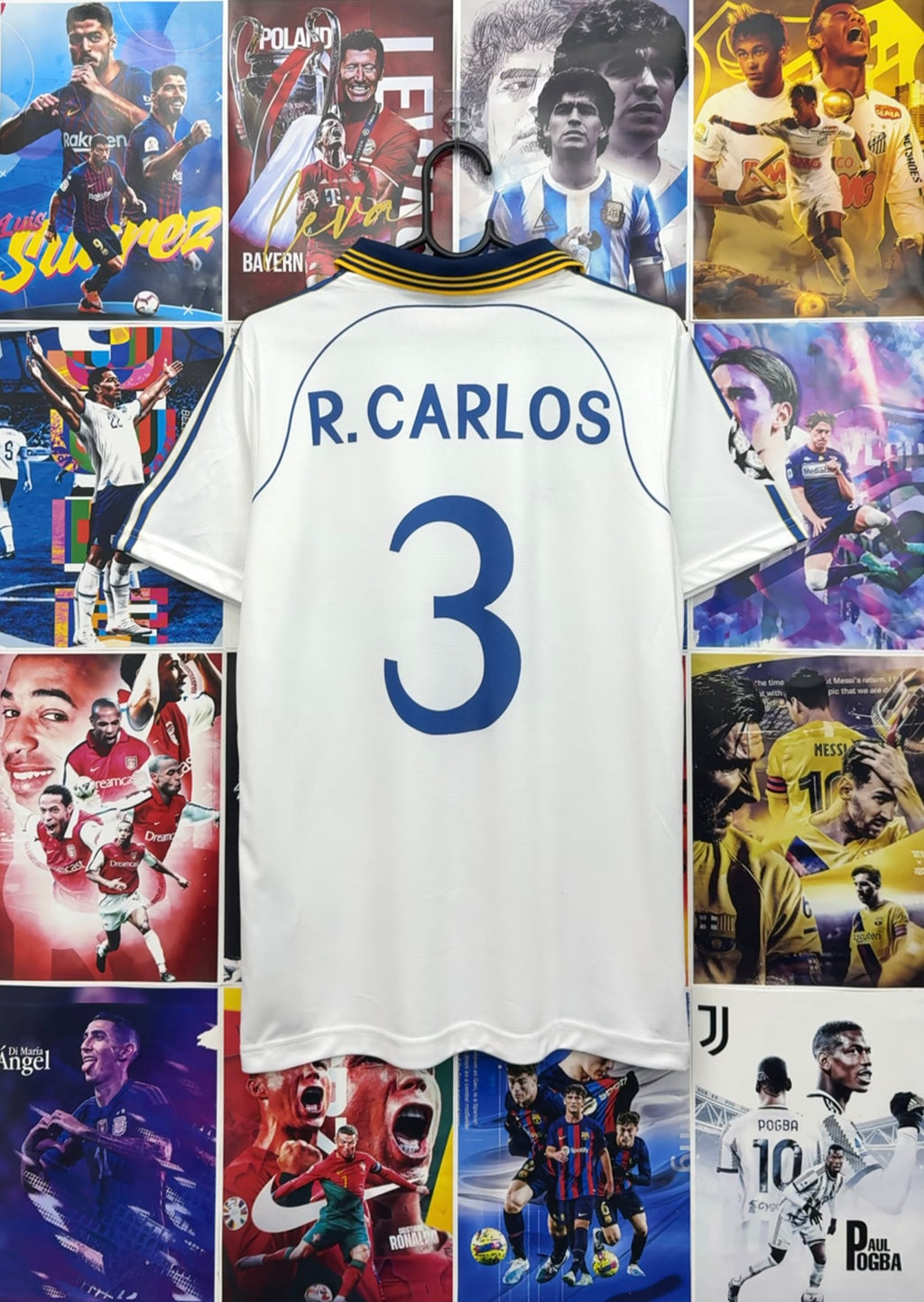 CARLOS REAL MADRID 99-00 HOME KIT