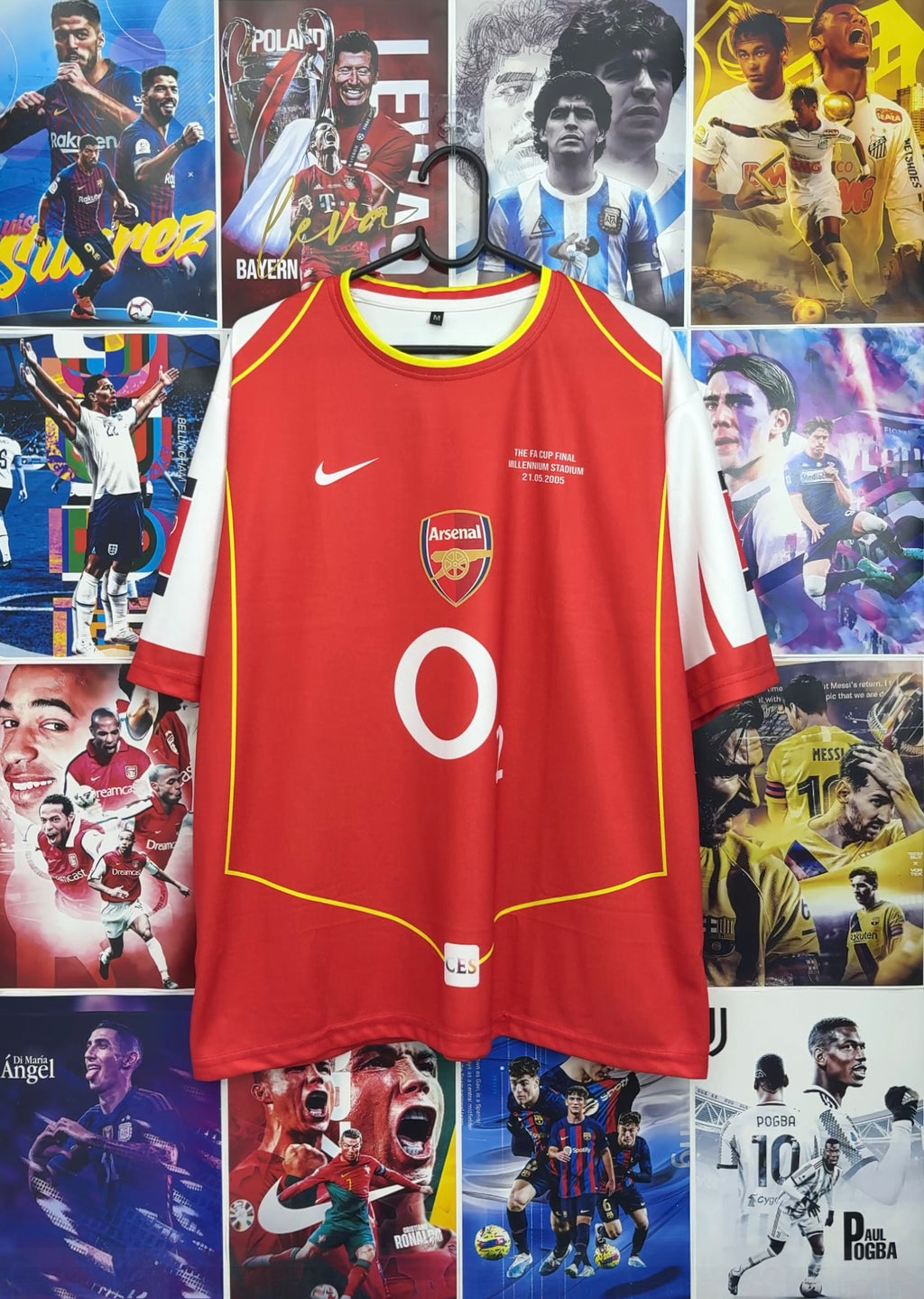 VIERA ARSENAL 04-05 HOME OVERSIZED KIT