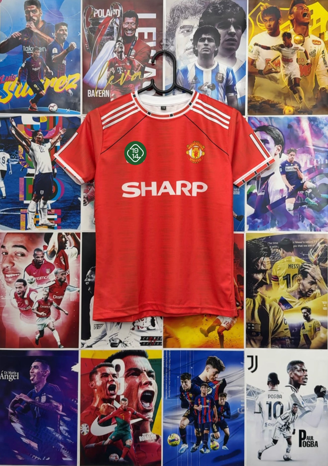 BECKHAM MAN UNITED VINTAGE KIDS KIT