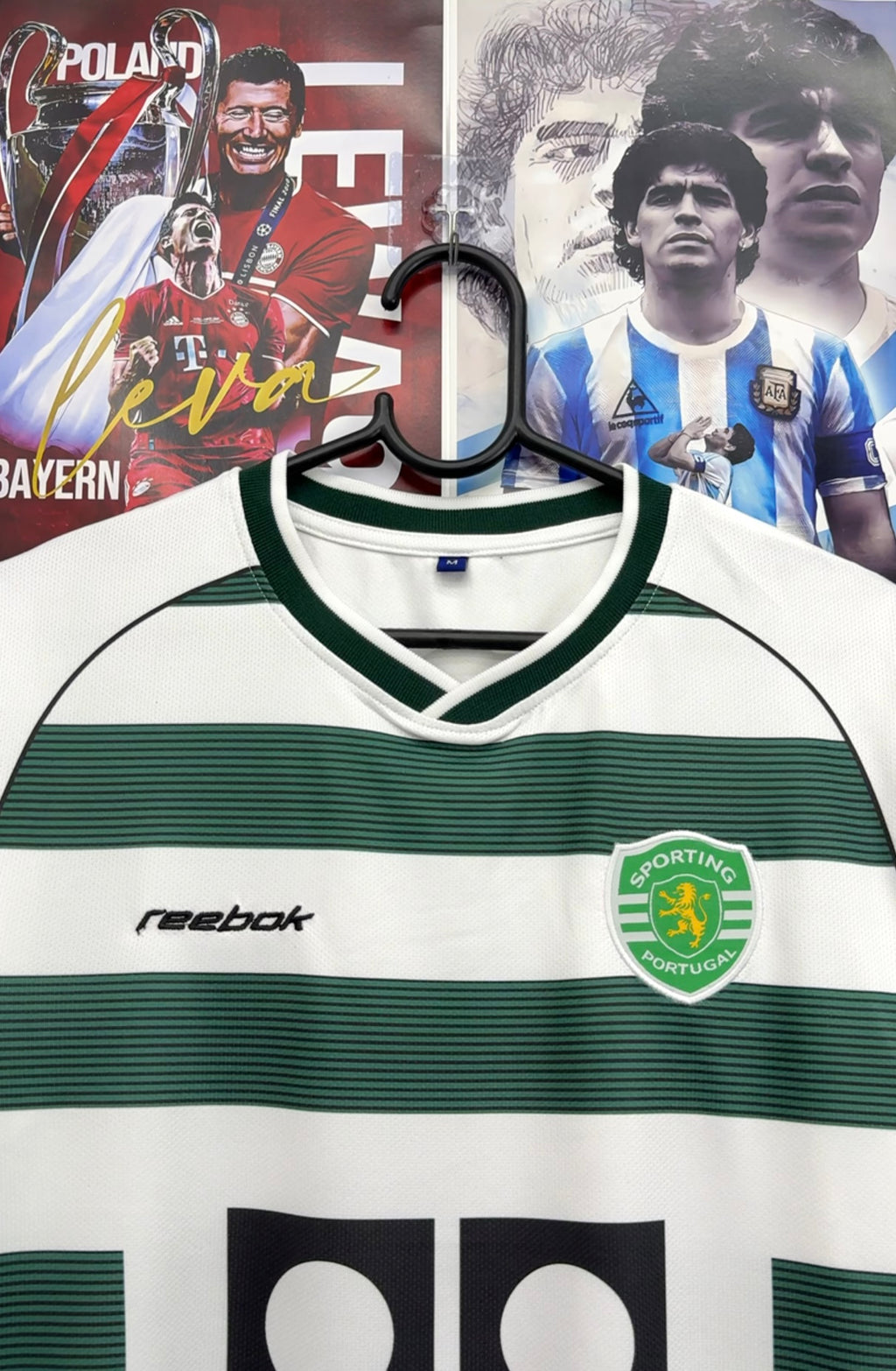 RONALDO SPORTING 02-03 HOME KIT