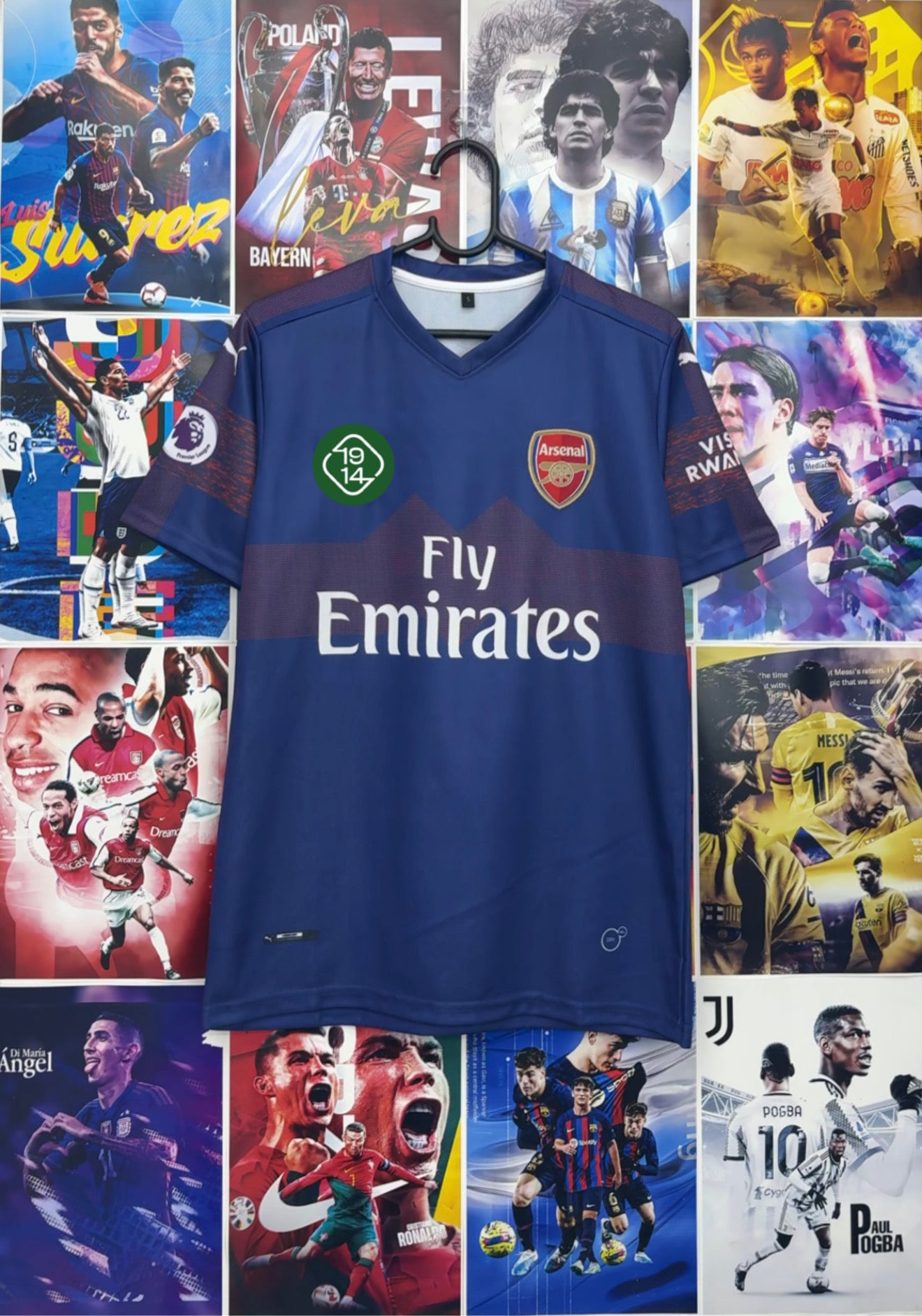 OZIL ARSENAL 18-19 AWAY KIT