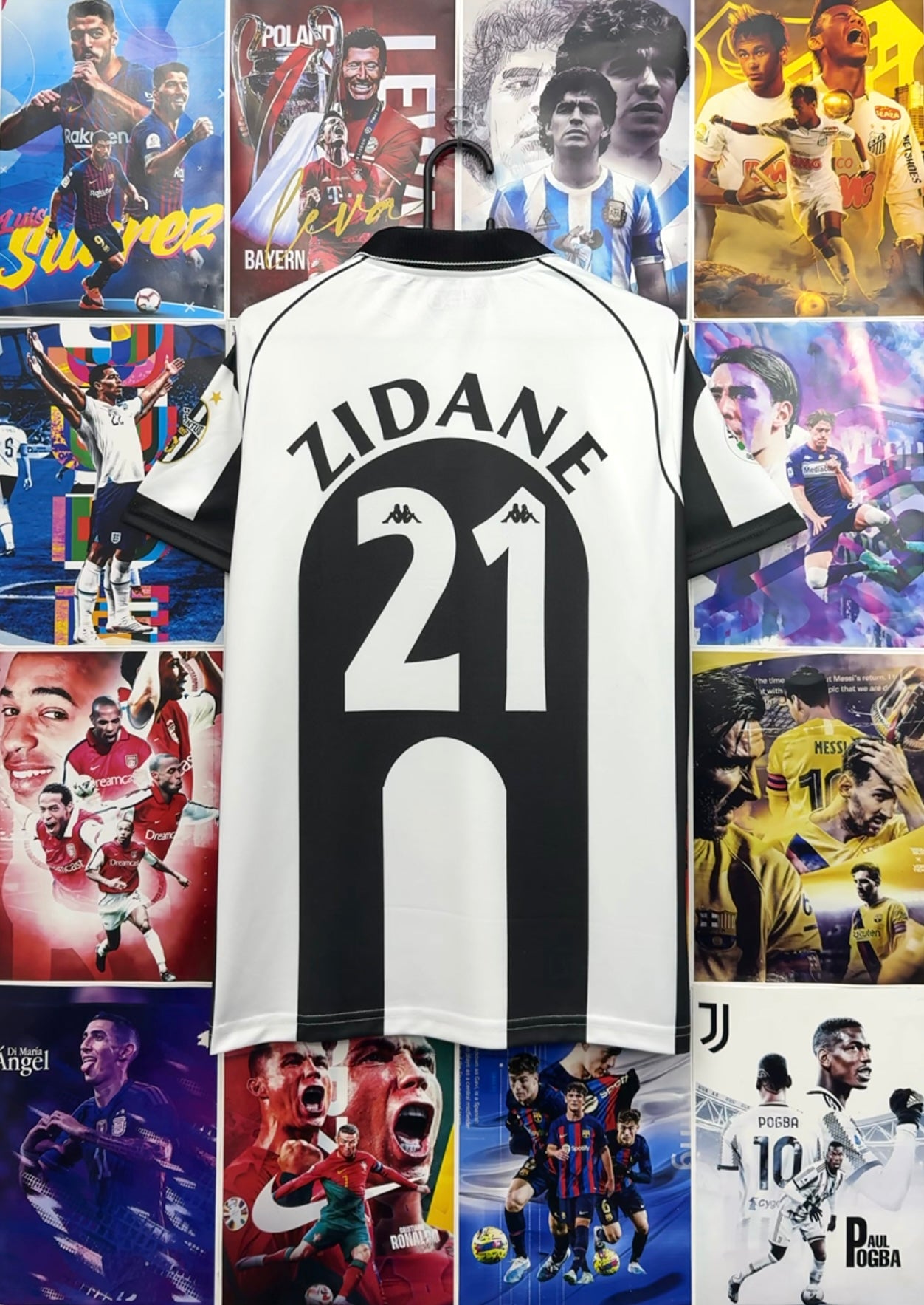 ZIDANE JUVENTUS 97-98 HOME KIT