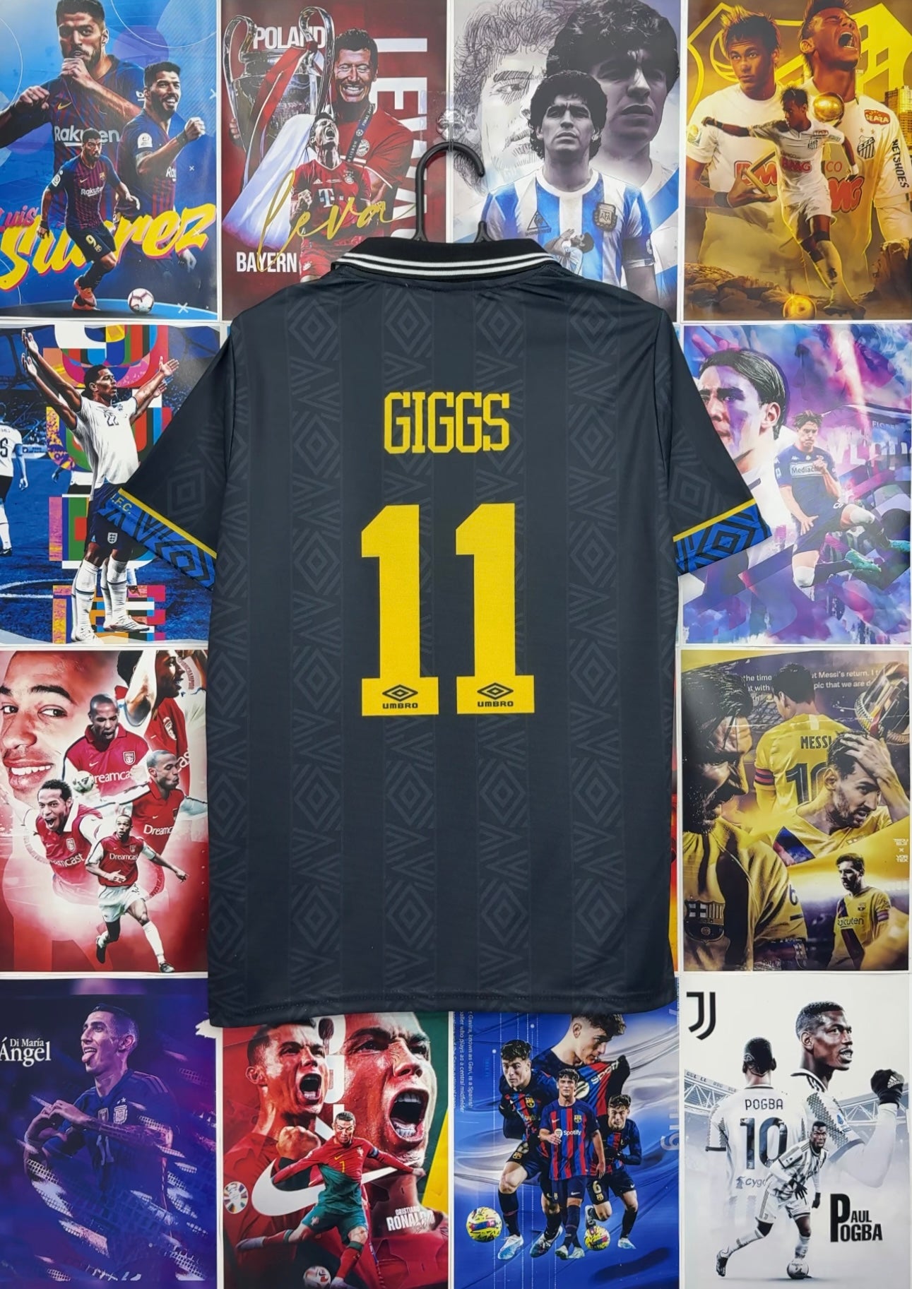 GIGGS MAN UNITED 94-95 AWAY KIT