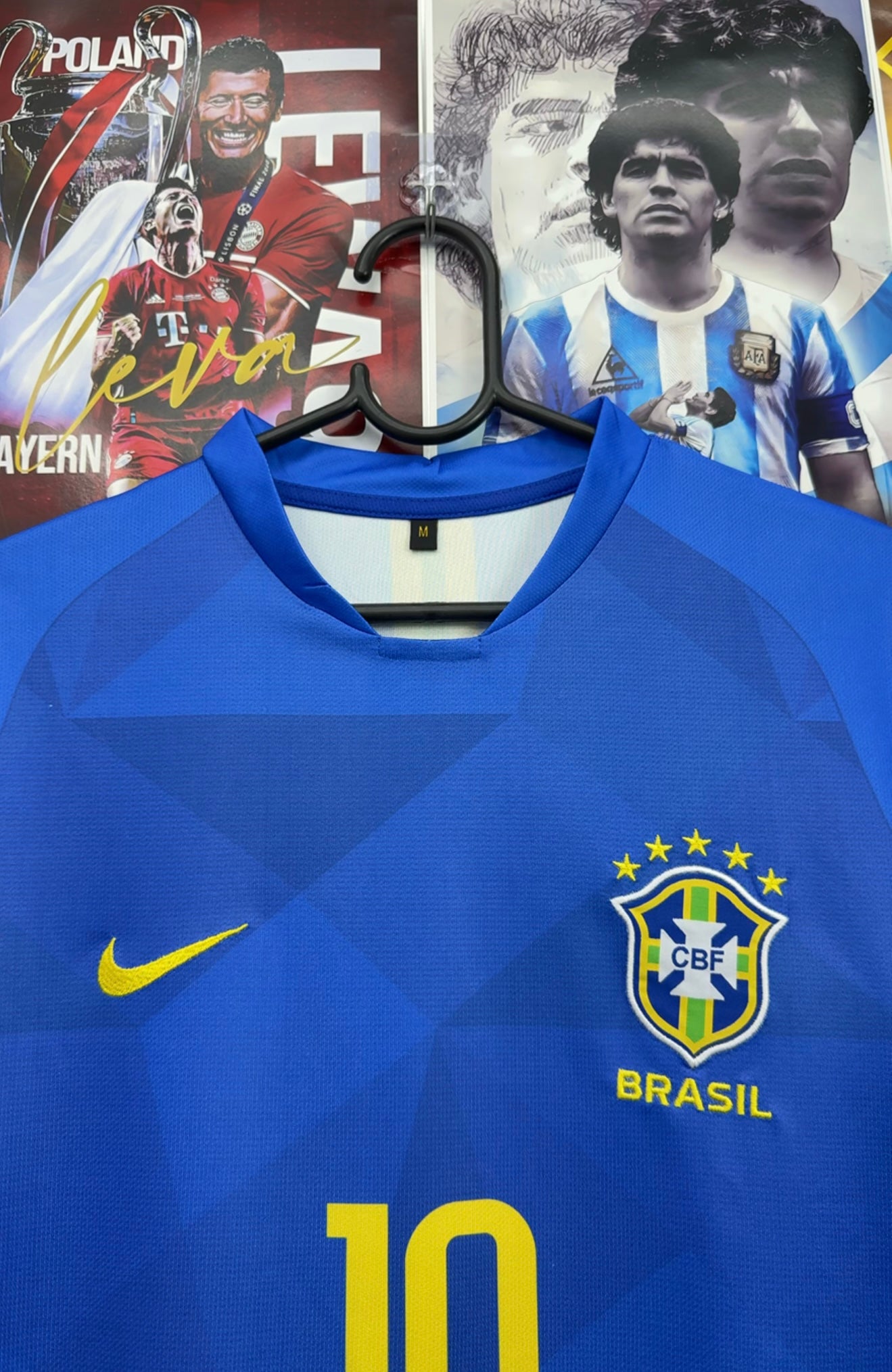 NEYMAR BRAZIL 2018 AWAY KIT
