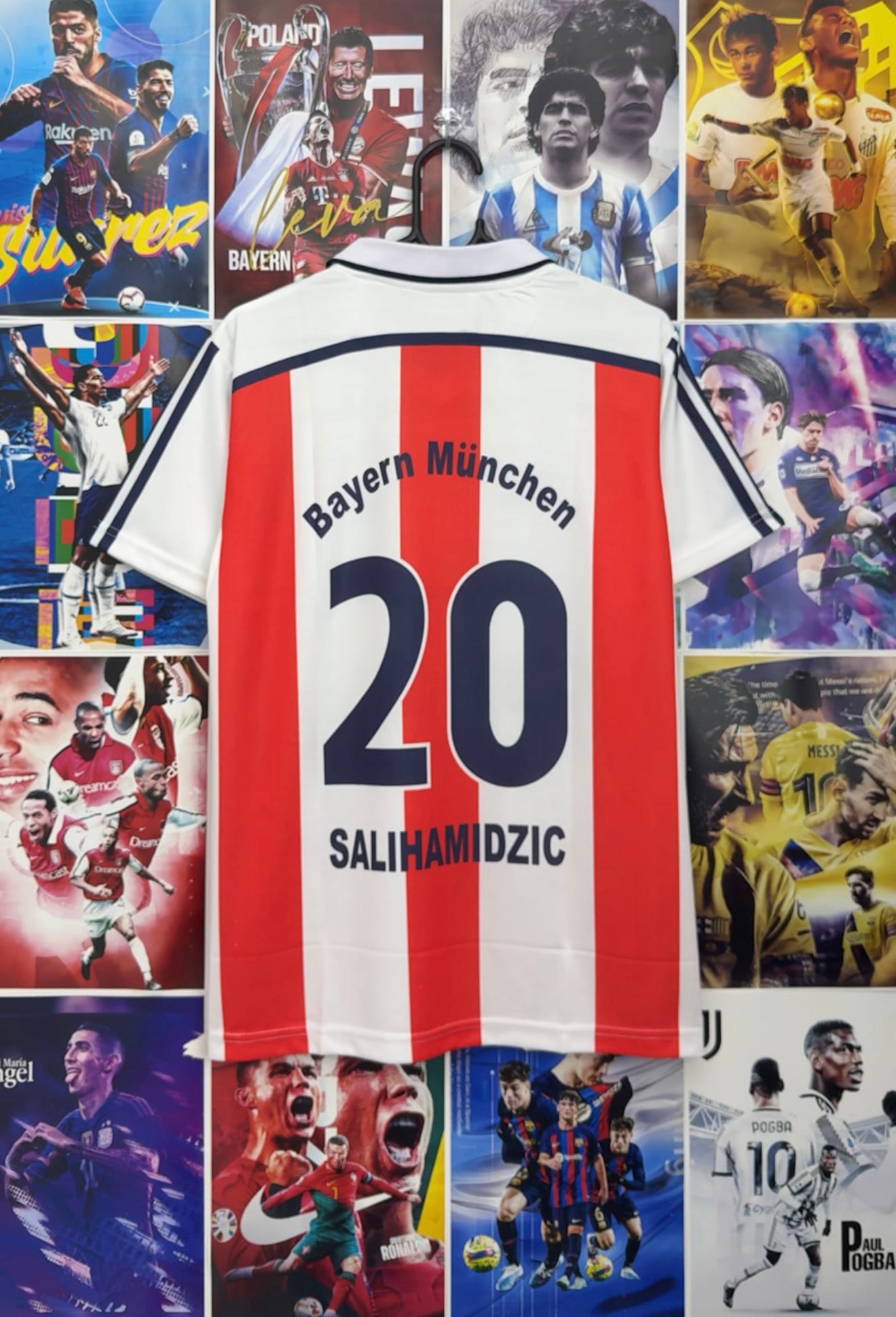 SALIHAMDZIC BAYERN 00-01 AWAY KIT