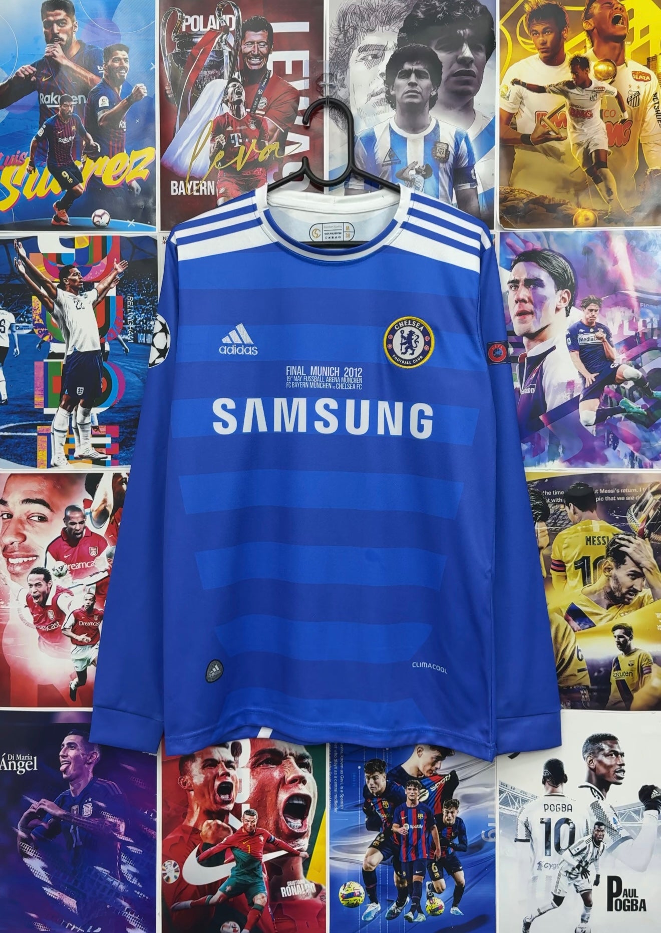 DROGBA CHELSEA 11-12 HOME FULL SLEEVE KIT