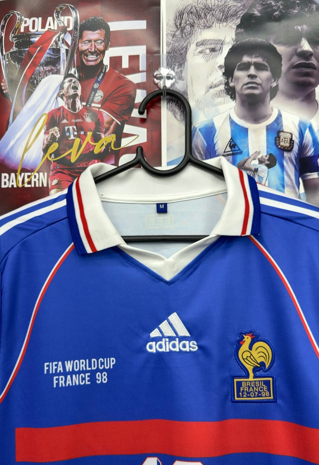 ZIDANE FRANCE 1998 HOME FULL SLEEVE KIT
