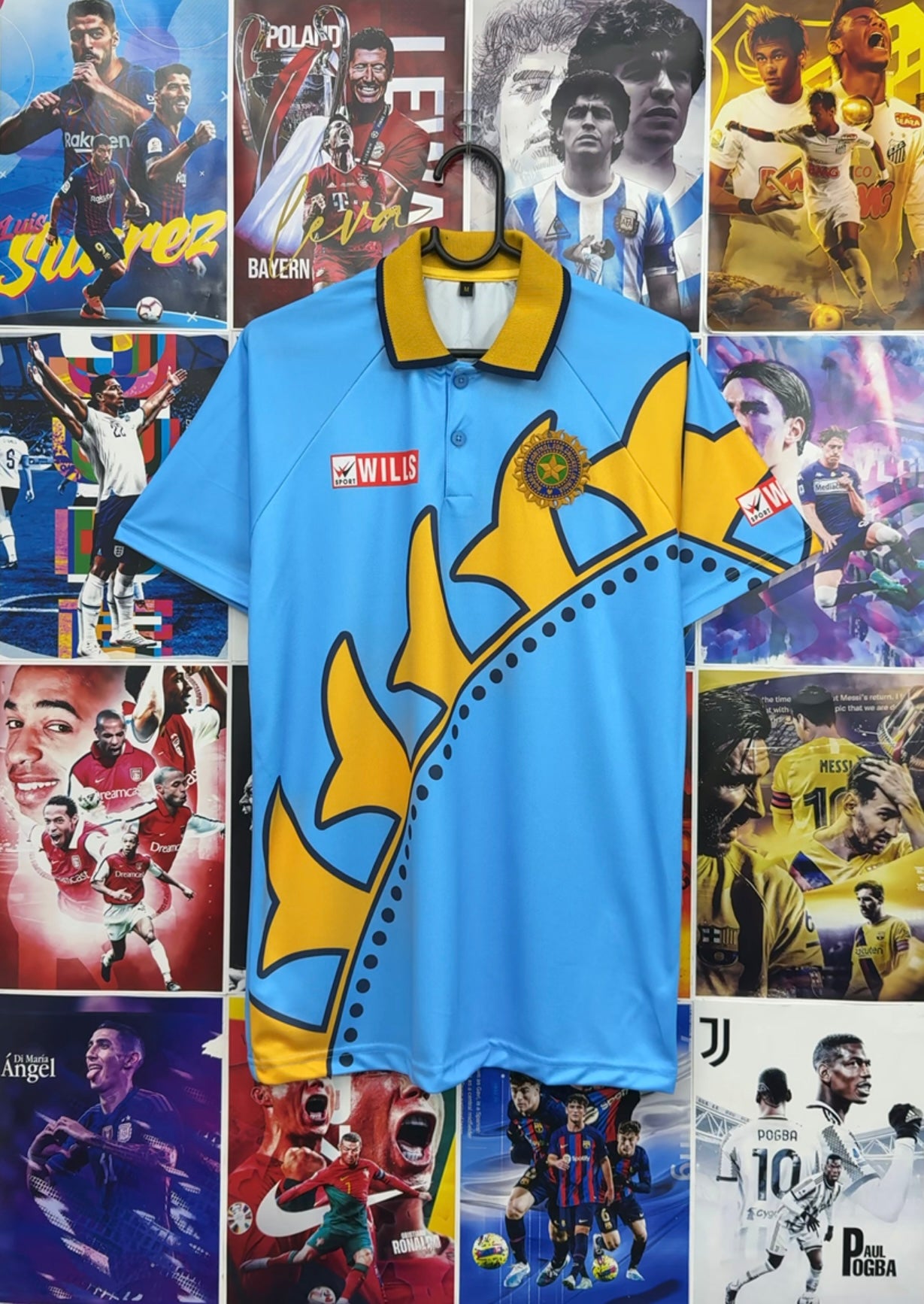 SACHIN TENDULKAR INDIA 1990 WORLD CUP KIT